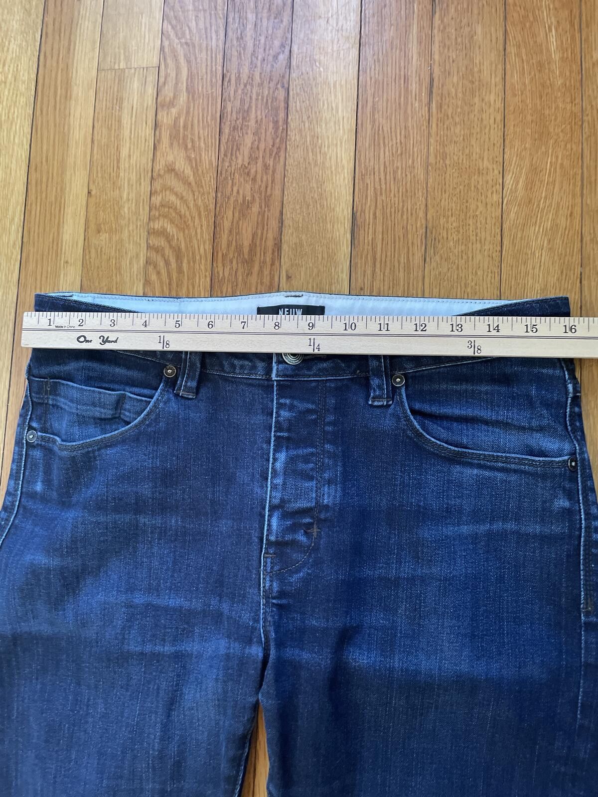Cartoon Network NEUW Iggy Skinny Dark Jeans Size 34/32 Size US 34 / EU 50 - 6 Thumbnail