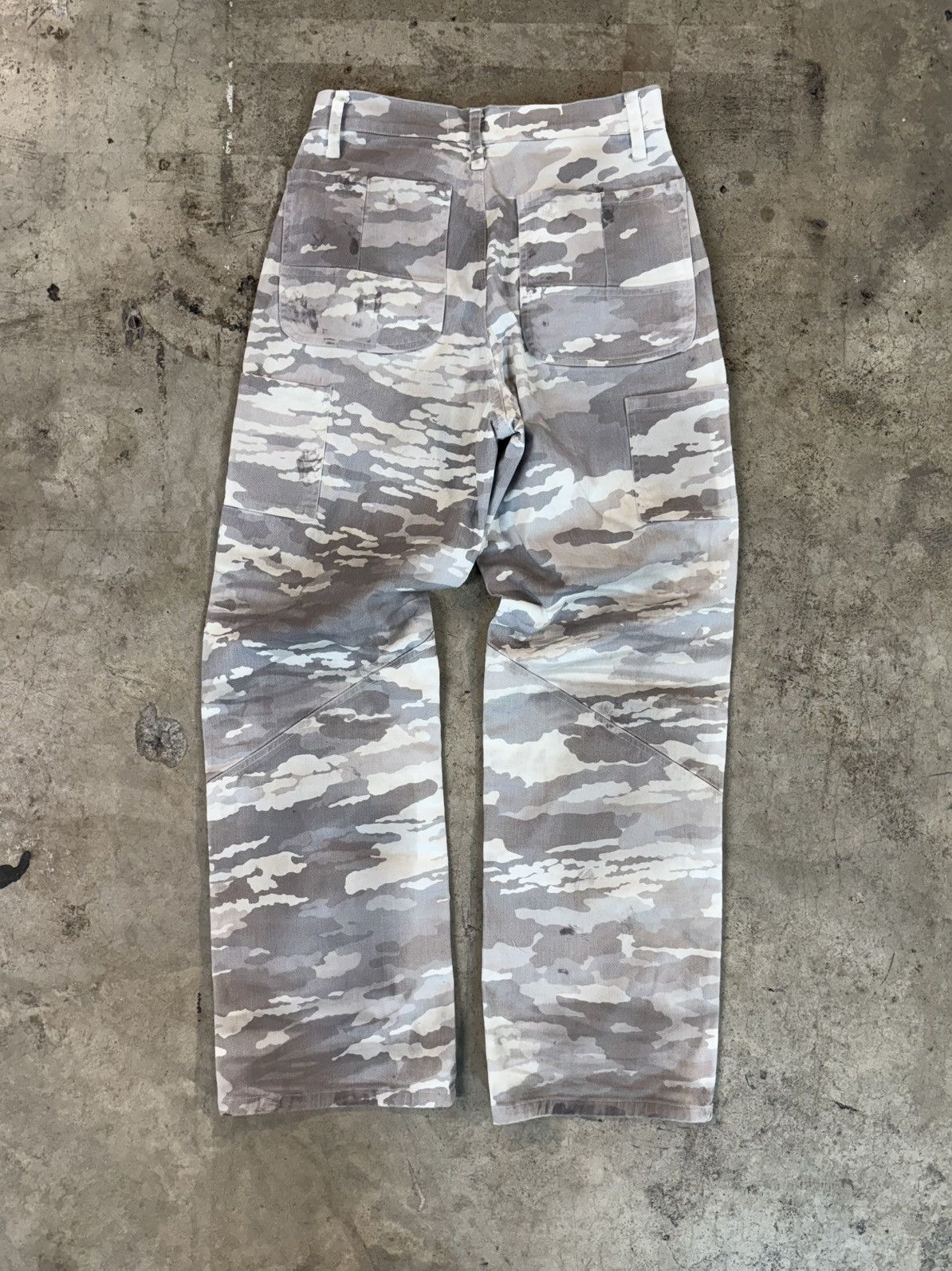 ALEXANDER DIGENOVA Alexander Digenova Dirty Snow Camo Underground Pants Size US 28 / EU 44 - 2 Thumbnail