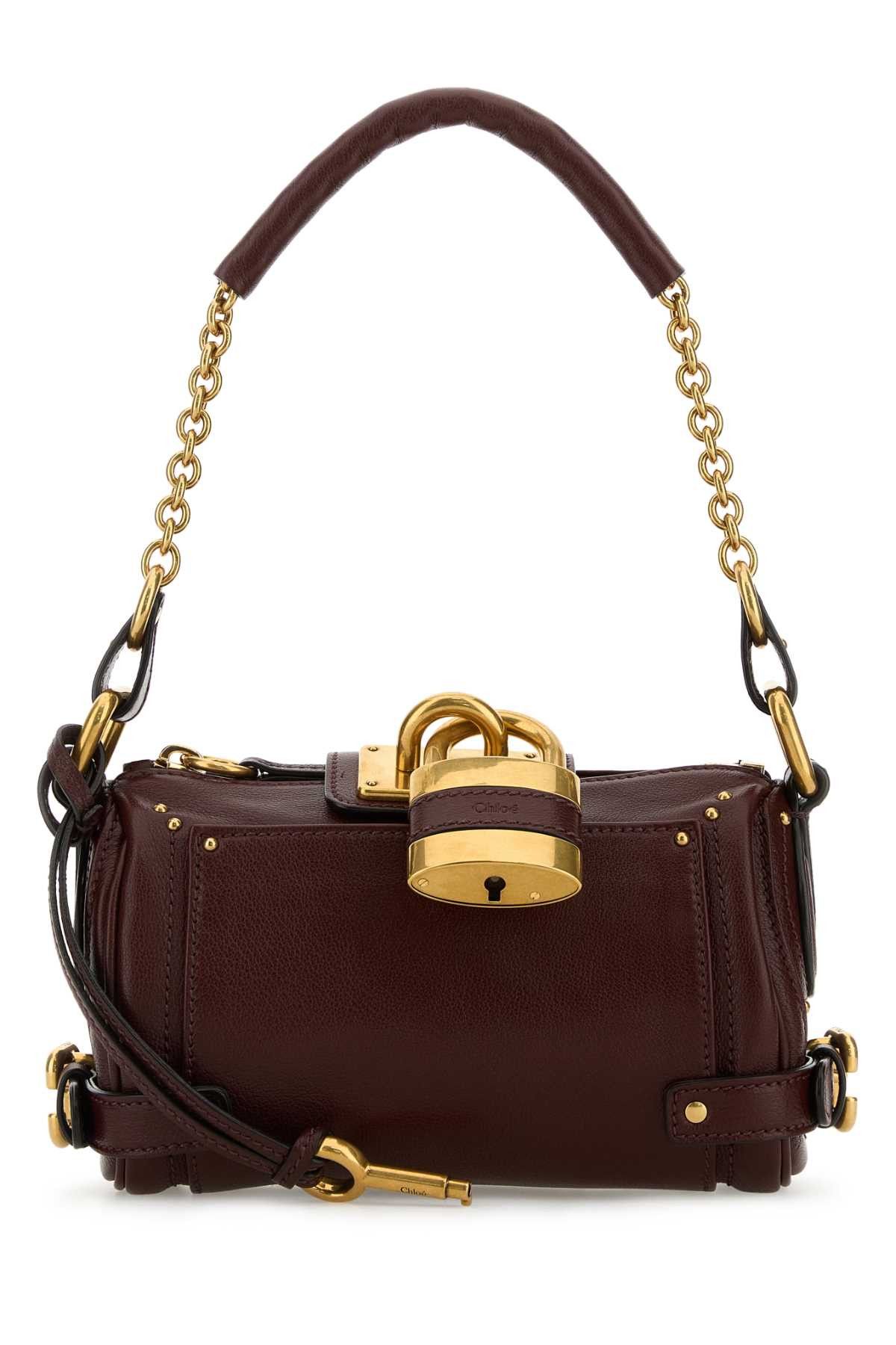 Chloe Brown Leather Small Paddington Shoulder Bag Size ONE SIZE - 1 Thumbnail