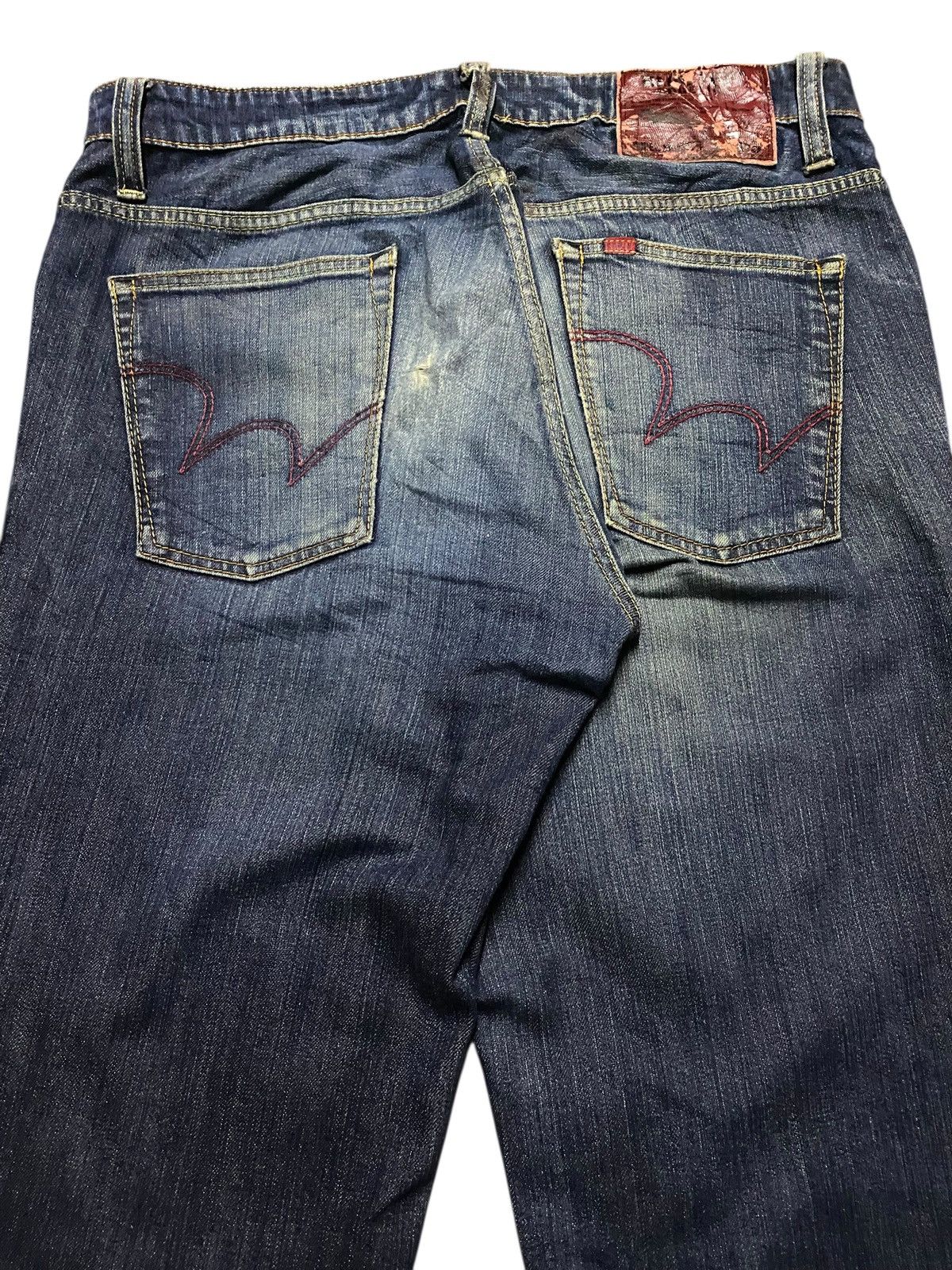 Edwin Vintage Japanese Brand Edwin Faded Wash Skinny Jeans Size US 35 - 4 Thumbnail