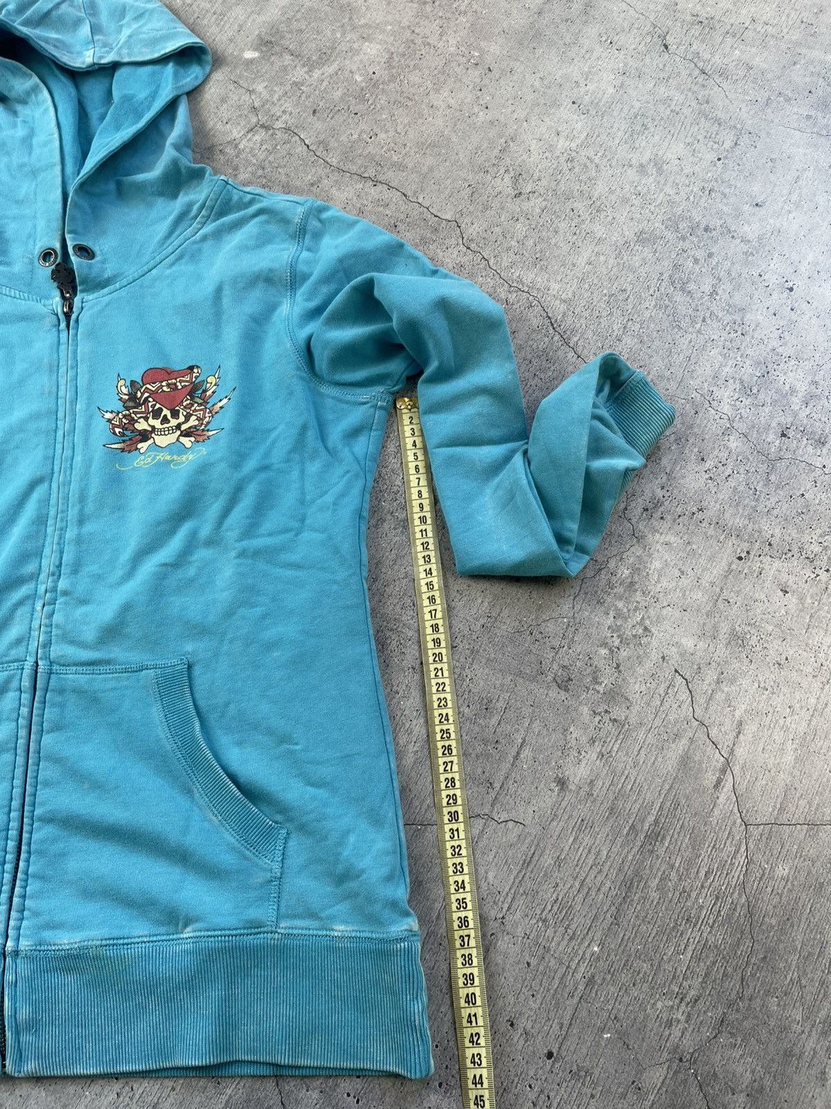Ed Hardy × Vintage Vintage Y2k Ed Hardy Suit(Pants+Zip Sweatshirt) Skull ☠️ 90’s Size XL / US 12-14 / IT 48-50 - 21 Thumbnail
