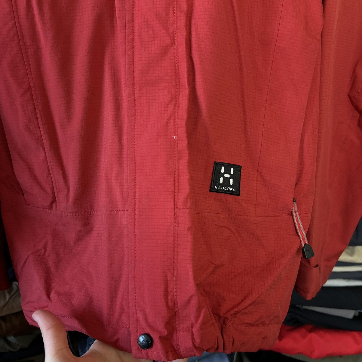 Haglofs Womens Haglofs Small logo outdoor Gorpcore waterproof jacket Size S / US 4 / IT 40 - 2 Thumbnail