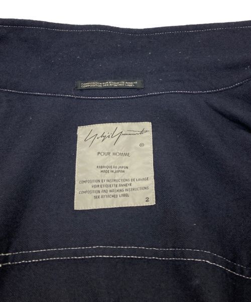 Yohji Yamamoto Yohji Yamamoto pour homme wool long shirt Size US M / EU 48-50 / 2 - 4 Thumbnail