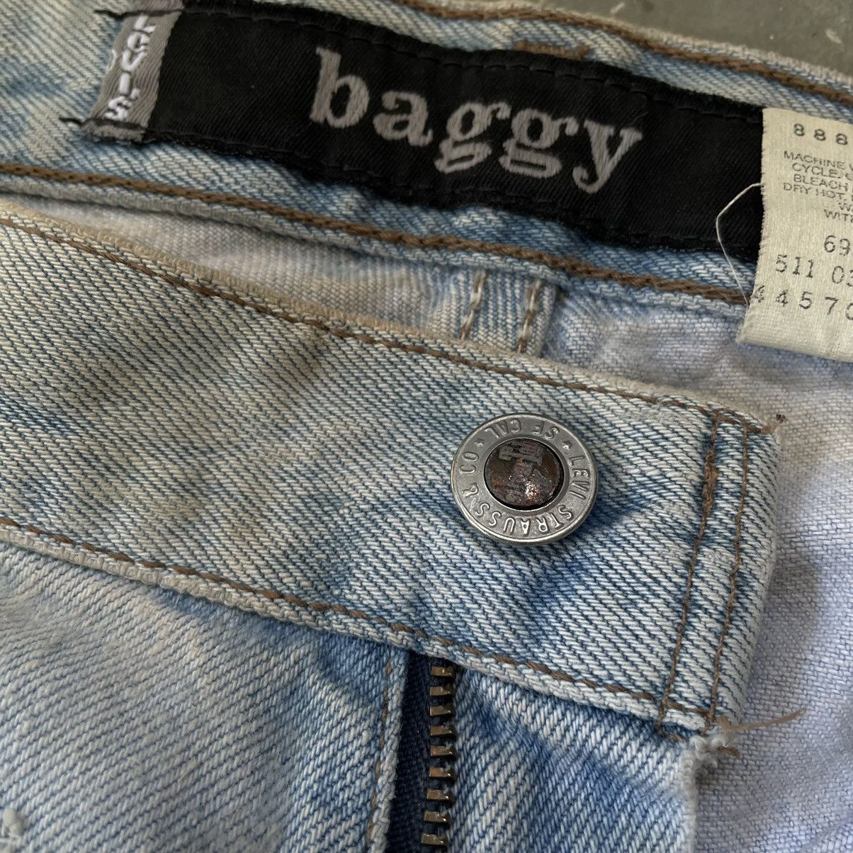 Levi's × Levi's Vintage Clothing × Vintage Levi's silver tab baggy denim Size US 35 - 9 Thumbnail