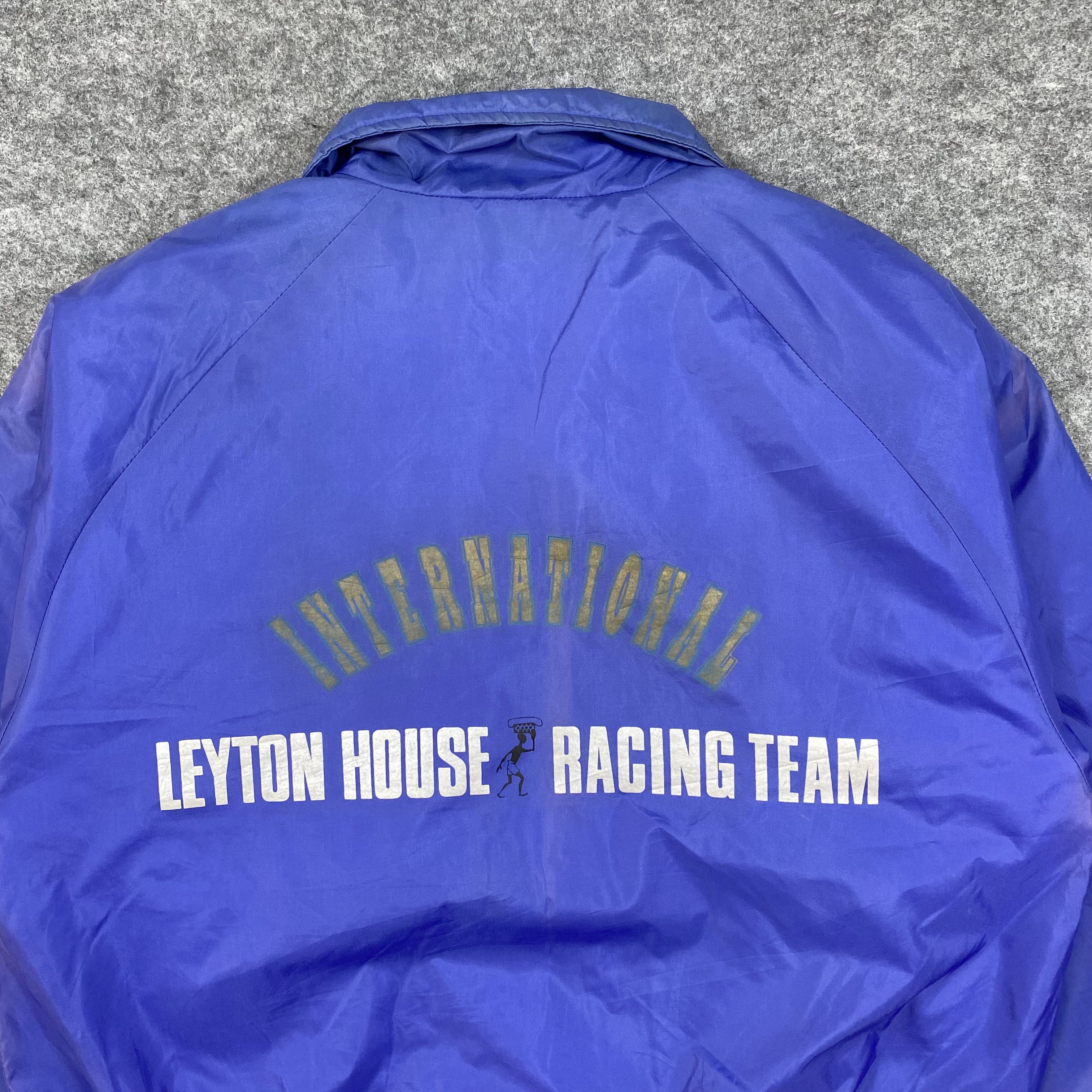 Vintage Vintage 90s Leyton House Racing Team F1 Bomber Jacket-J644 Size US L / EU 52-54 / 3 - 10 Thumbnail