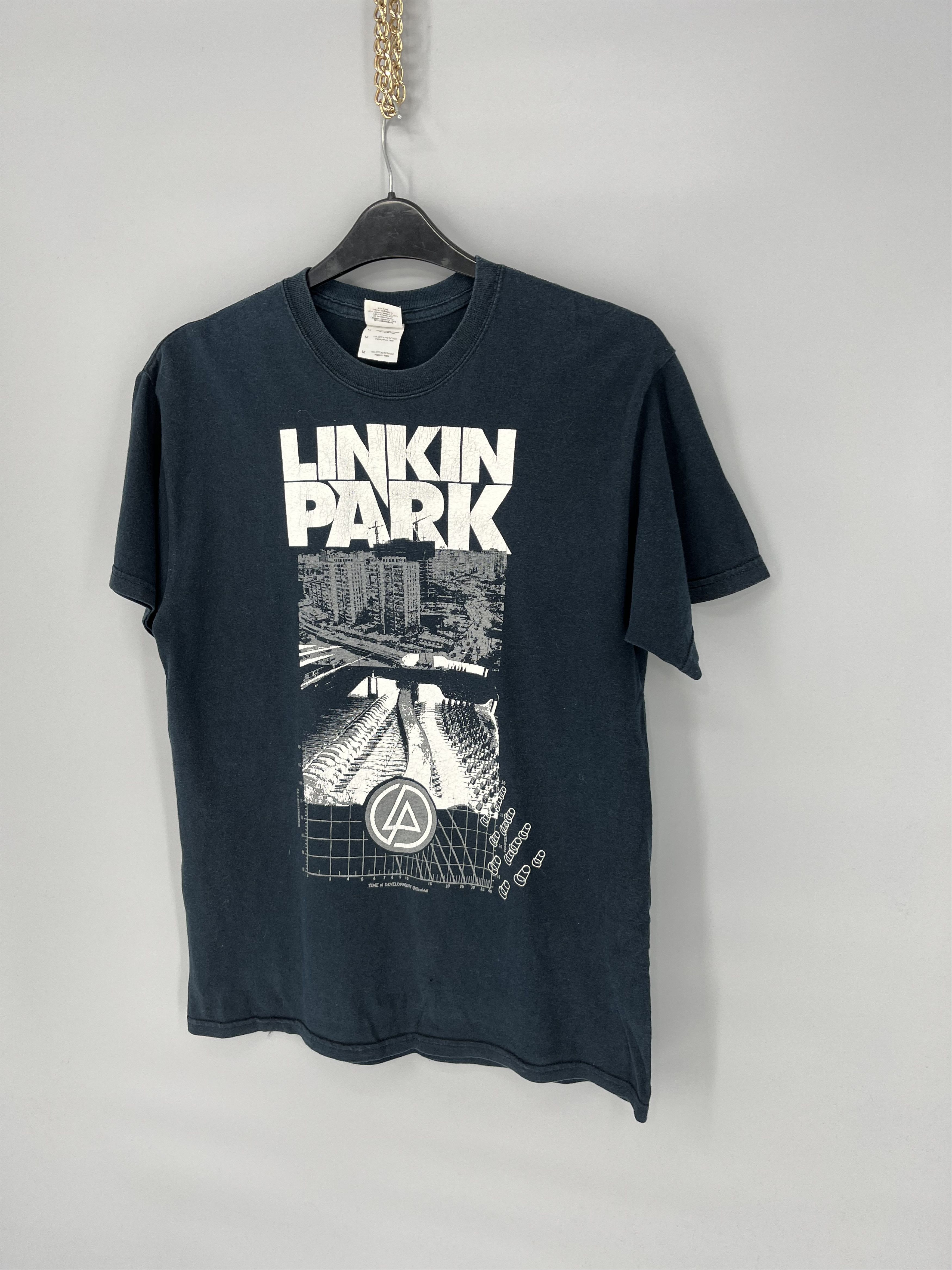 Band Tees Linkin Park "Time of Development" T-Shirt Size M Size US M / EU 48-50 / 2 - 3 Thumbnail