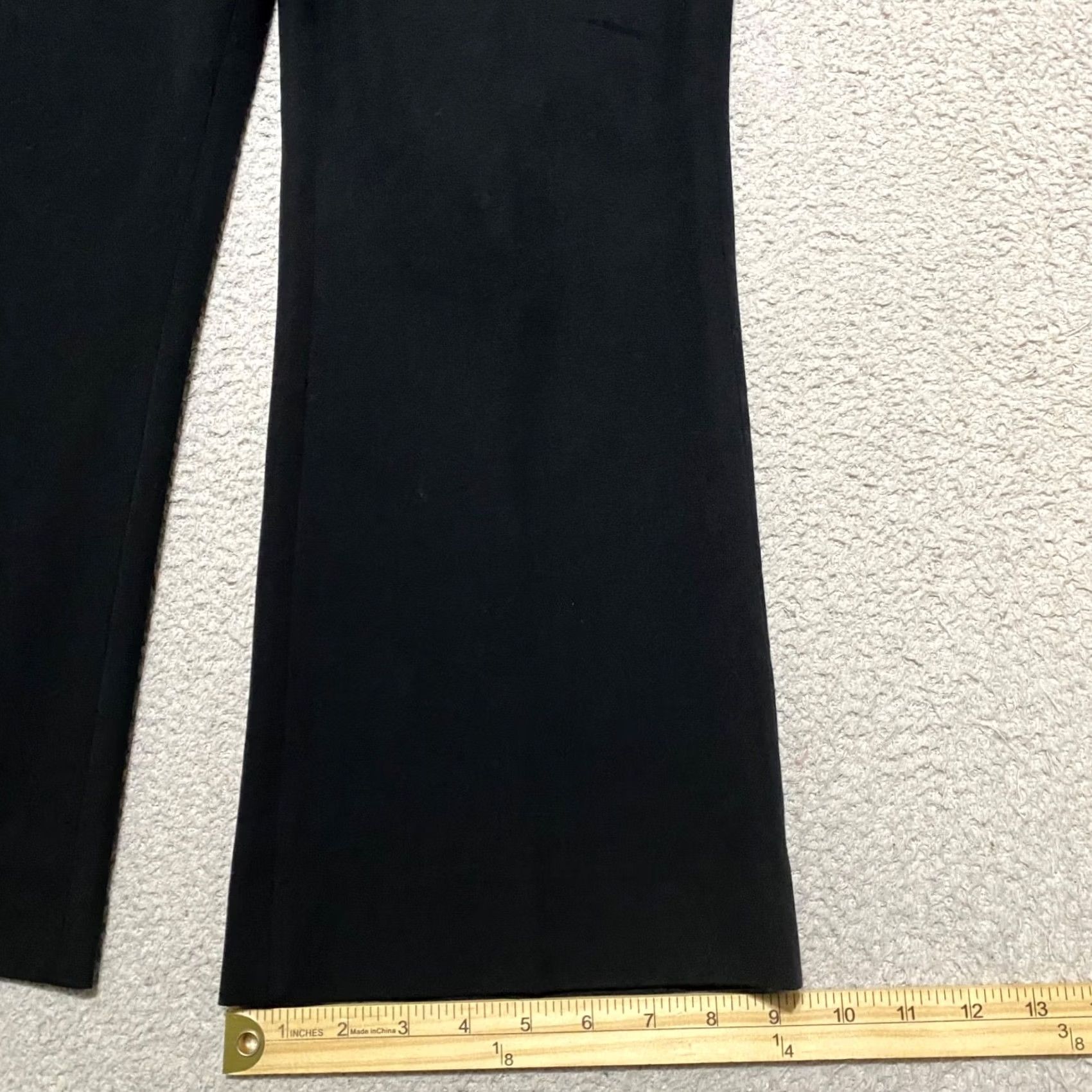 J.Crew J. Crew Womens Dress Pants sz 10 Black Business Dress Pants High Rise Bootcut Trousers Women Regular XS-40s? Size 30" / US 8 / IT 44 - 5 Thumbnail