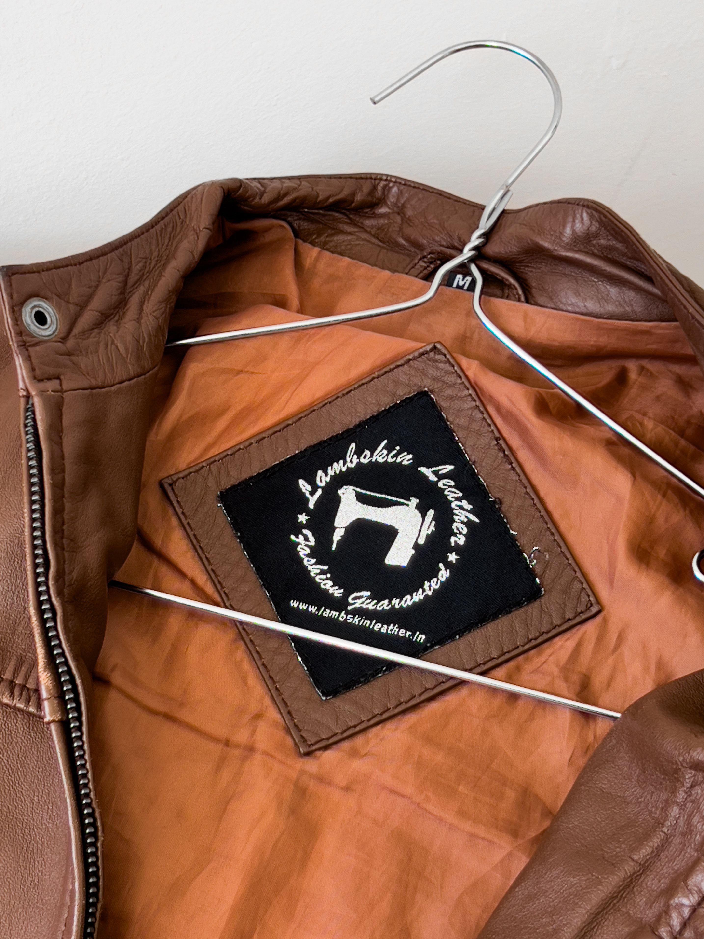 Other Lambskin Leather Quarantined Fashion Leather Jacket Size US M / EU 48-50 / 2 - 10 Thumbnail