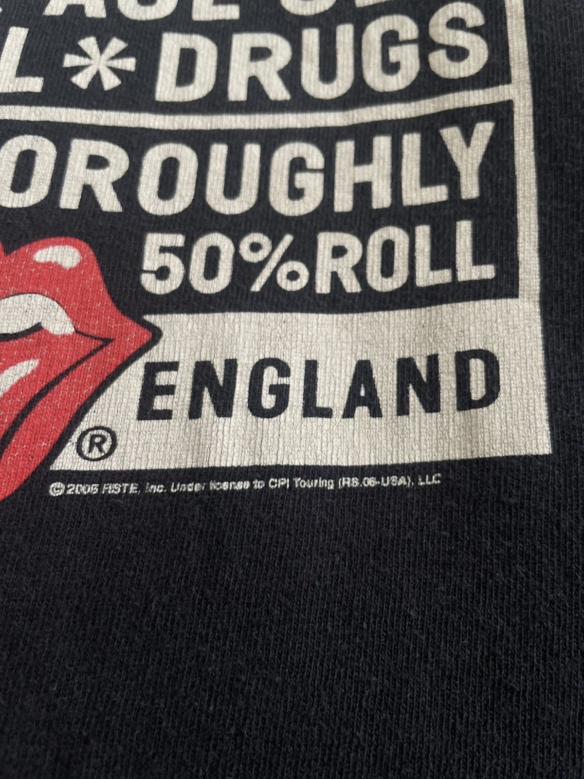 Band Tees Vintage 2006 The Rolling Stones Withstand Band T-Shirt RARE Size US S / EU 44-46 / 1 - 6 Thumbnail