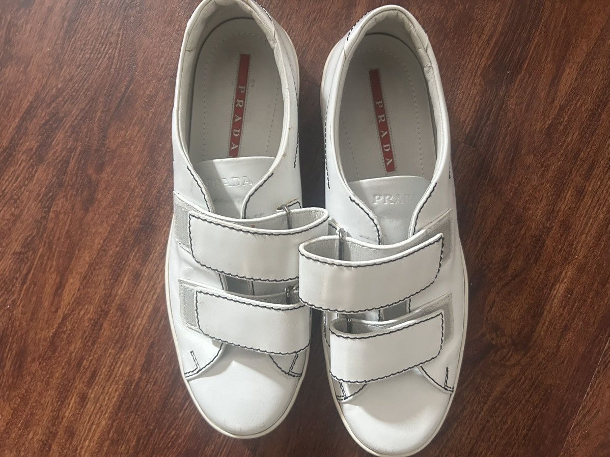 Prada Prada casual leather shoes strap Size US 12 / EU 45 - 11 Thumbnail