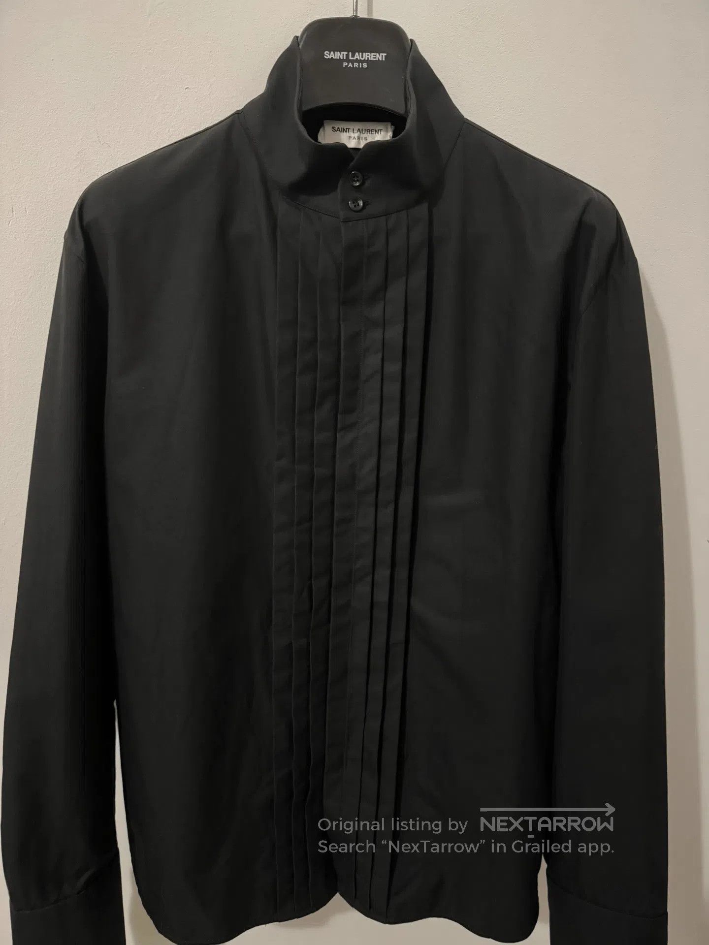Saint Laurent Paris Saint Laurent Black Warrior Shirt. Size US XS / EU 42 / 0 - 3 Thumbnail