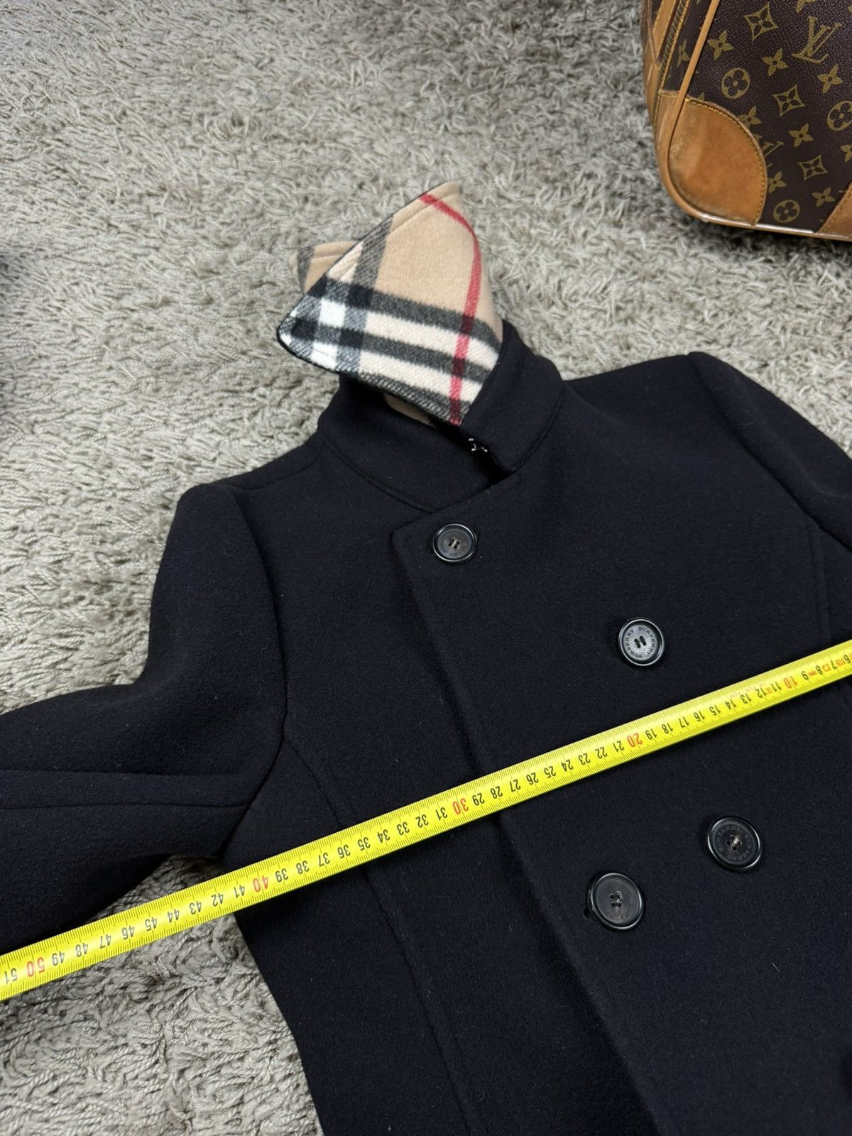 Burberry Wool coat trench Burberry original streetwear luxury item Size XS / US 0-2 / IT 36-38 - 7 Thumbnail