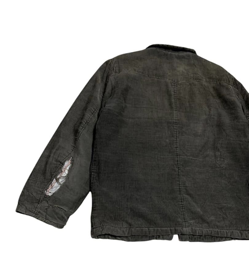Sugar Cane Trashed Vintage Sugar Canes Corduroy Jacket Zipper Ups Size US M / EU 48-50 / 2 - 6 Thumbnail