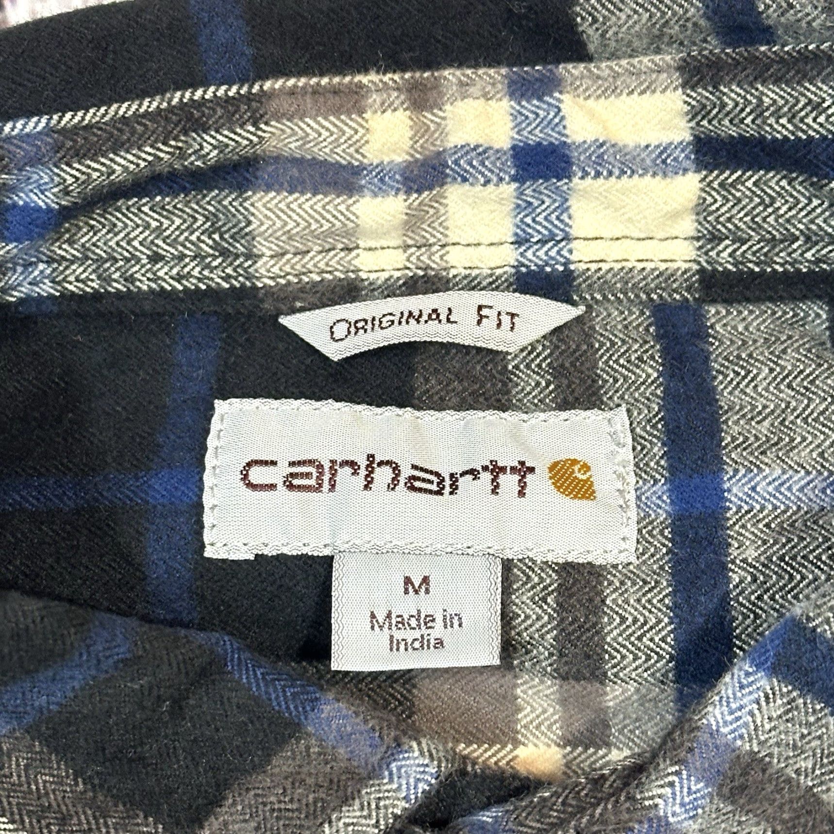 Carhartt Carhartt Button-Up Plaid Flannel 2 Pocket Workwear Men's 2XL Multicolor Grip Button-Down Casual Shirt Size US XXL / EU 58 / 5 - 5 Thumbnail