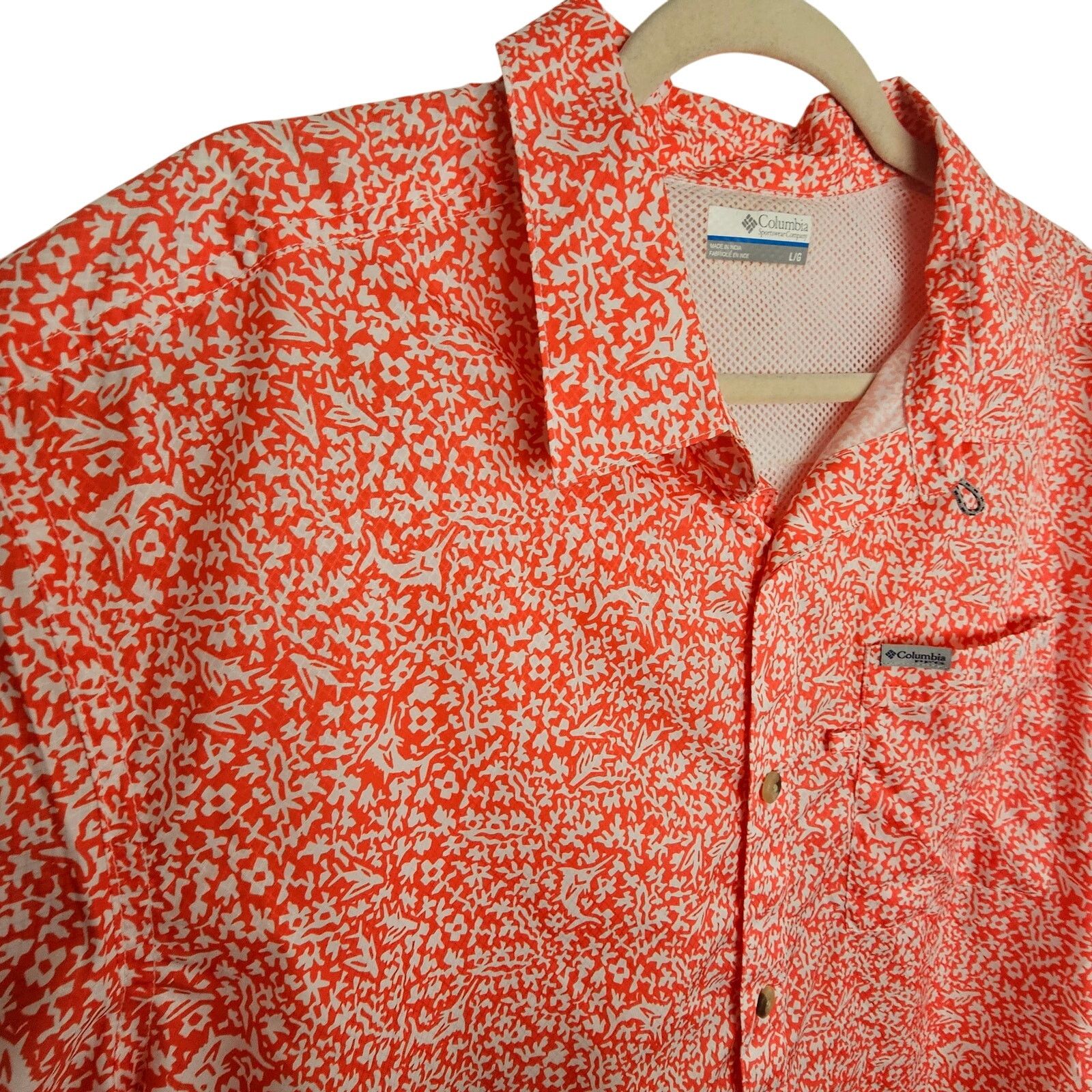 Columbia Columbia PFG Mens Vented Fishing Shirt Sz L Gorpcore Outdoor Size US L / EU 52-54 / 3 - 5 Thumbnail