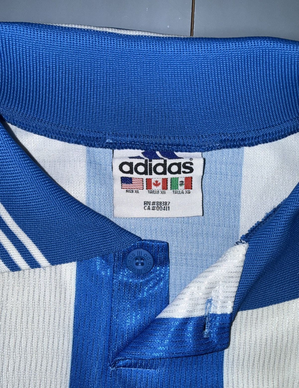 Adidas Vintage 99/00 Adidas Deportivo La Coruña Soccer Jersey XL Size US XL / EU 56 / 4 - 3 Thumbnail