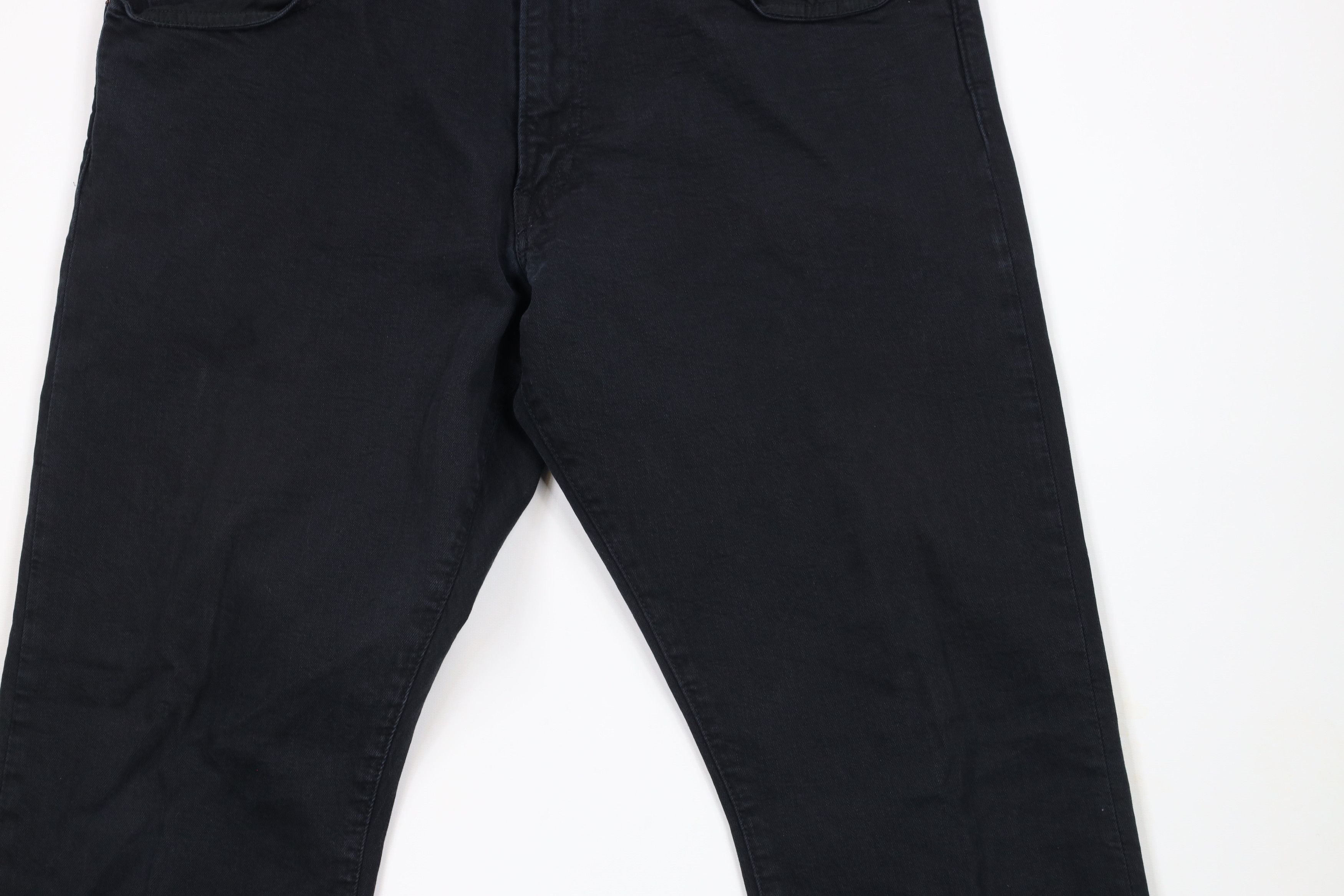 Ralph Lauren × Vintage Vintage Ralph Lauren Relaxed Straight Leg Jeans Black Size US 36 / EU 52 - 3 Thumbnail