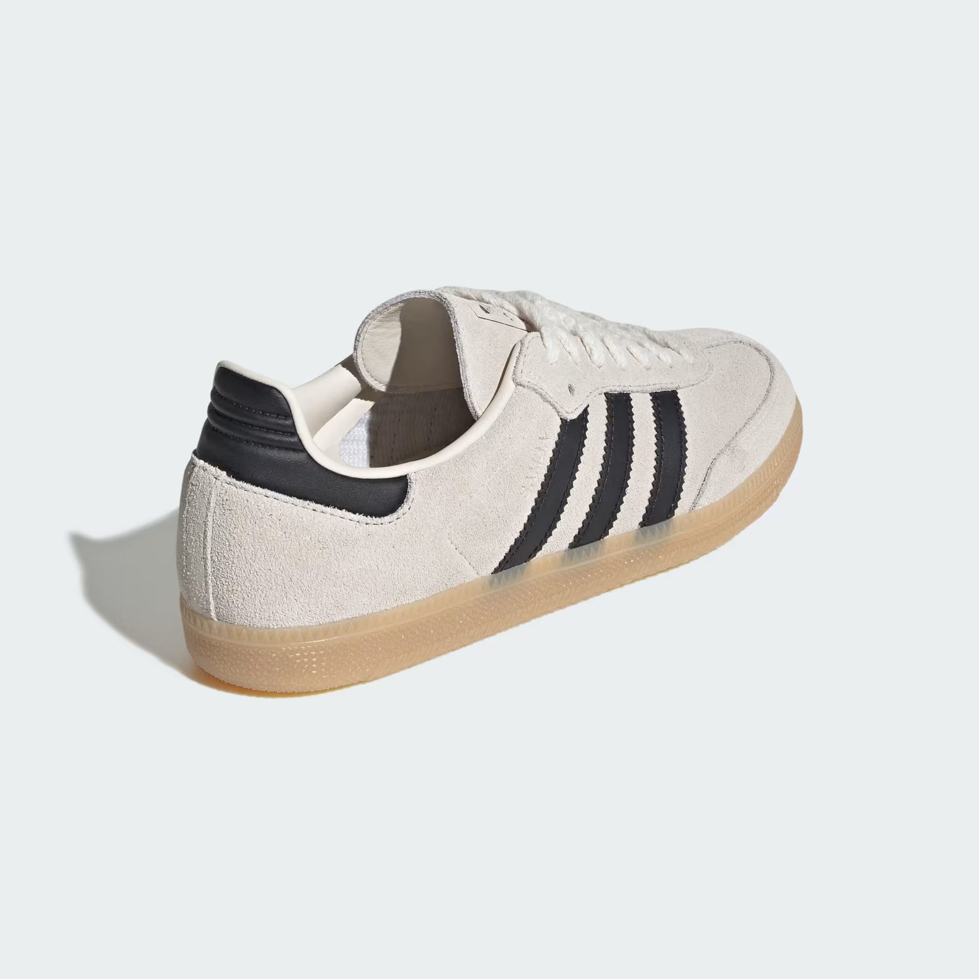 Adidas o1mle0426 Unisex Samba Low-Top Sneakers in Chalk White/Black Size US 8 / EU 41 - 5 Thumbnail