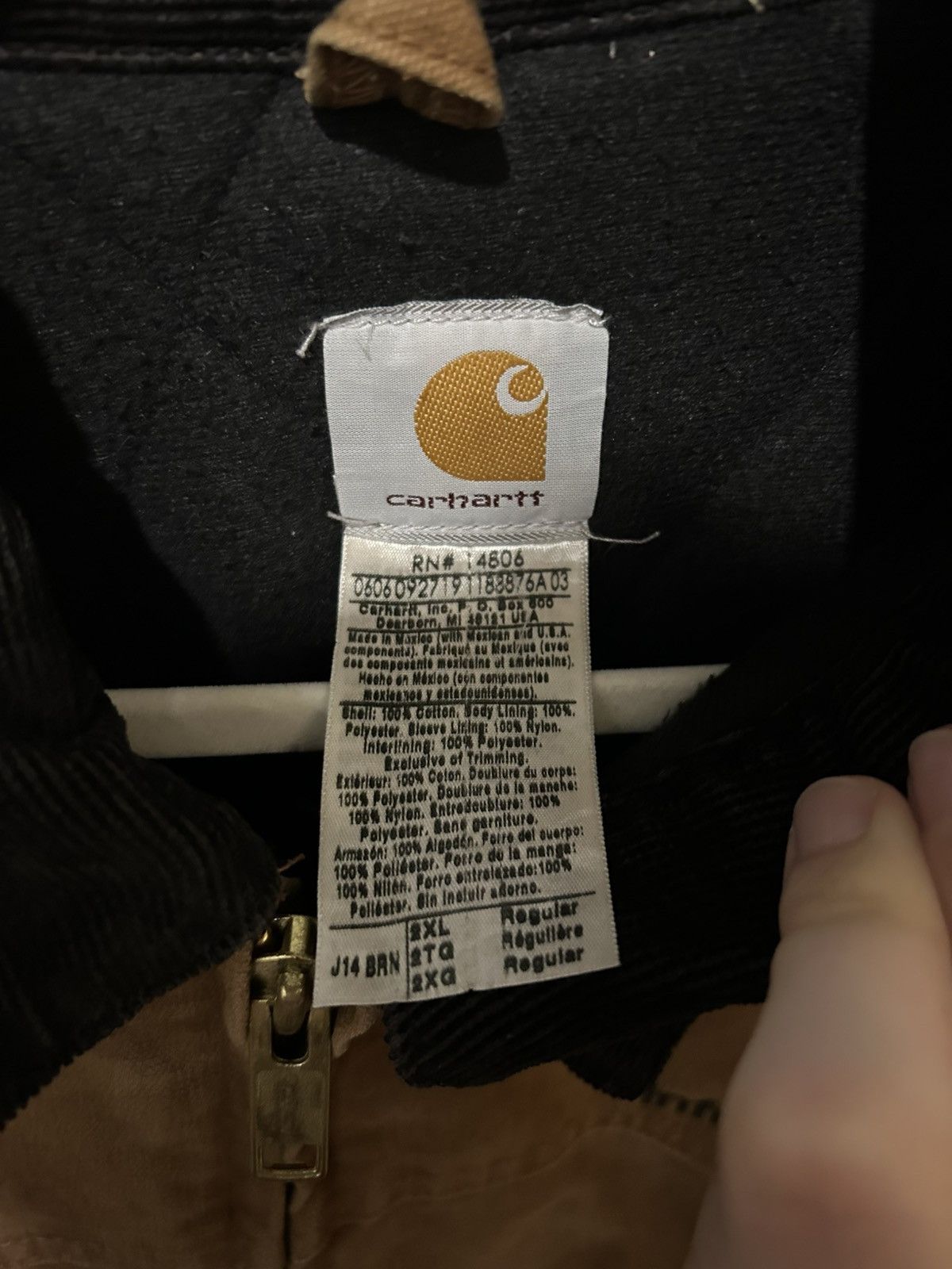 Carhartt Vintage Carhartt Work Jacket Size US XL / EU 56 / 4 - 3 Thumbnail