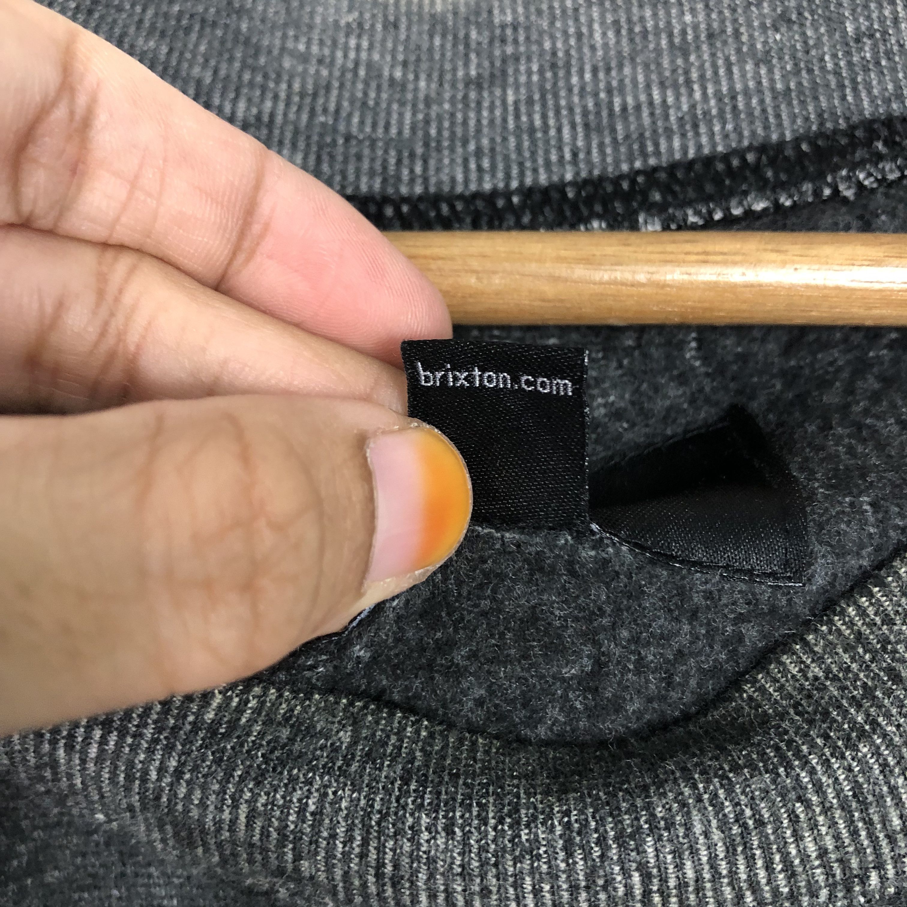 Japanese Brand 📌Vintage Sweatshirt Brixton Box Logo Issey Miyake Size US XL / EU 56 / 4 - 15 Thumbnail