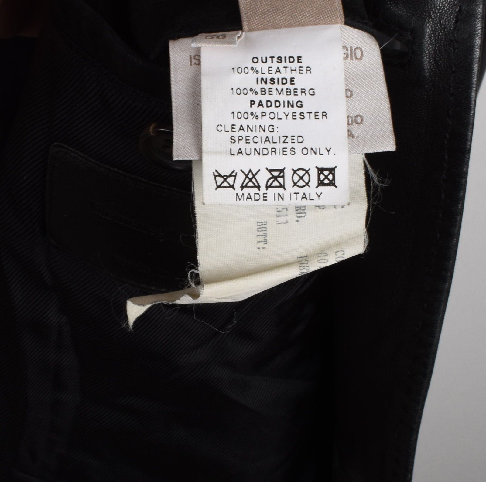 Ermenegildo Zegna Ermenegildo Zegna Leather Men Coat Size IT50-L, S1778 Size US L / EU 52-54 / 3 - 11 Thumbnail