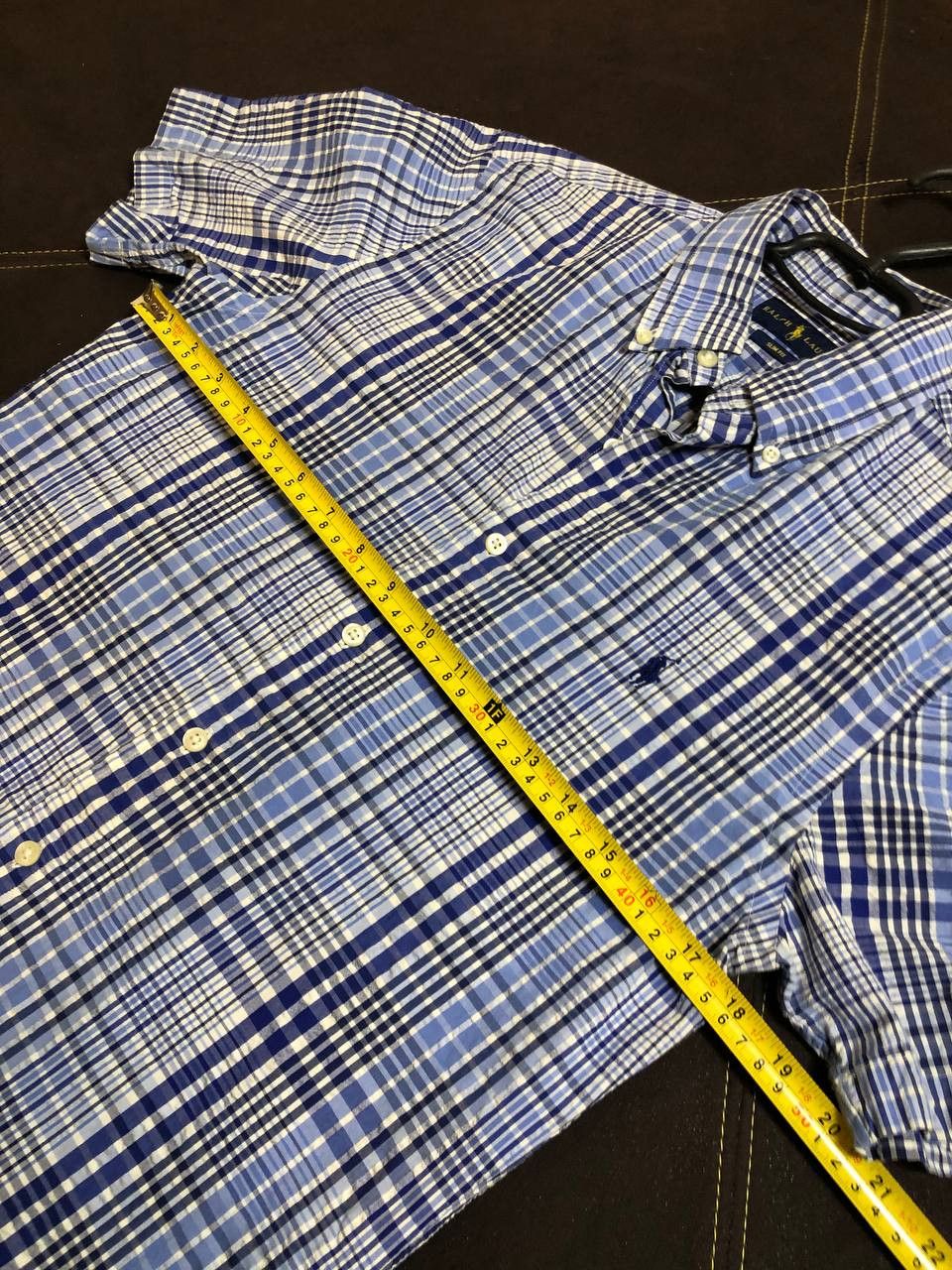 Polo Ralph Lauren Ralph Lauren Blue Check Shirt, Cotton Button-down shirt Size US S / EU 44-46 / 1 - 5 Thumbnail