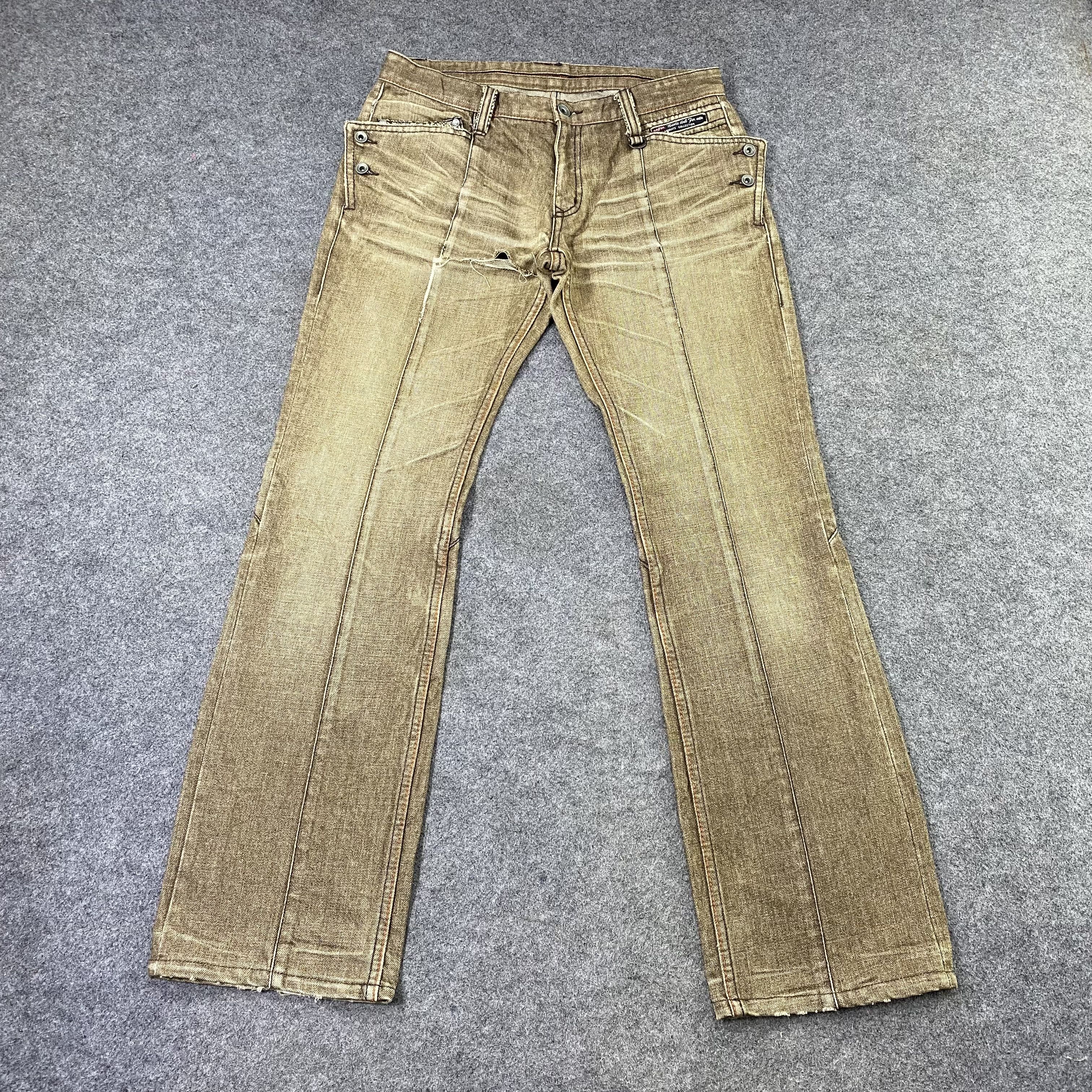 Nicole Club Japanese Designer Nicole Club For Men Jeans-J1155 Size US 31 - 2 Thumbnail