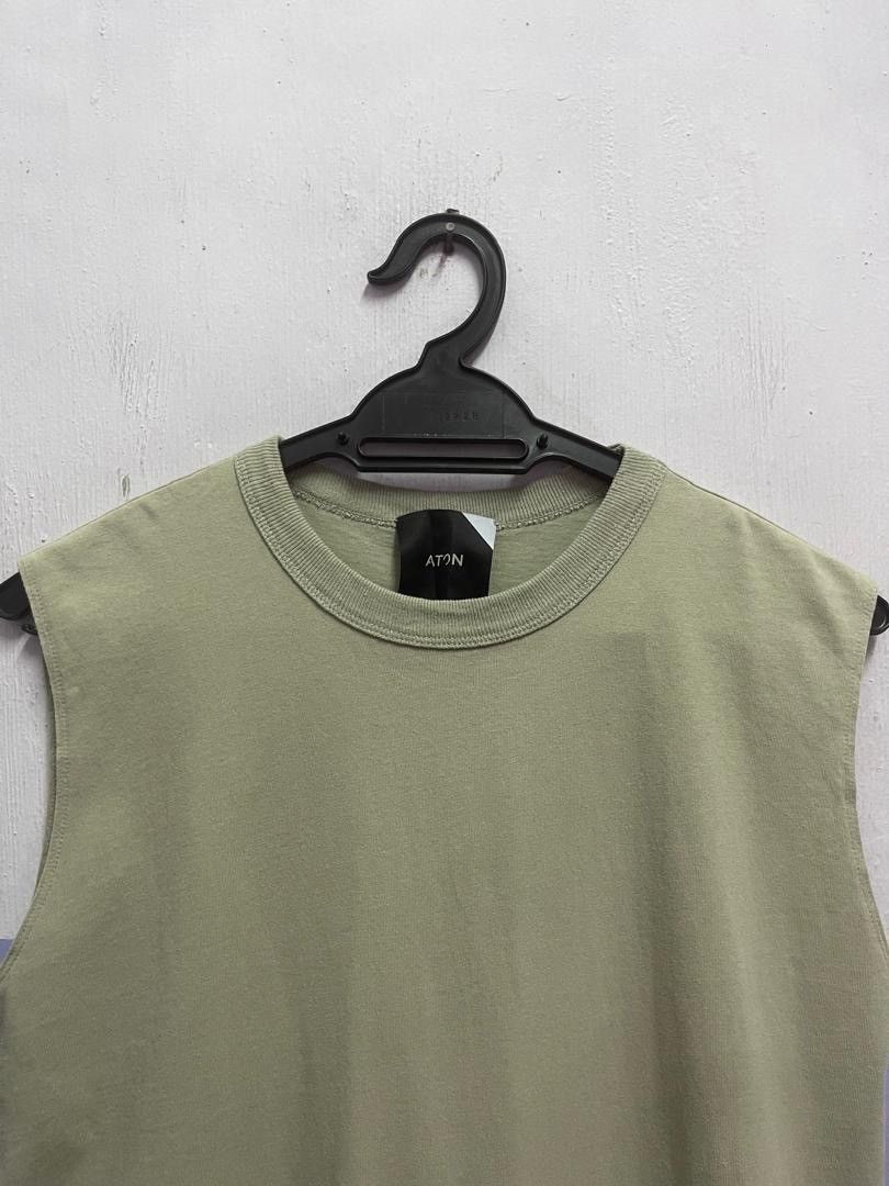 ATON ATON Tank Top In Khaki Size US M / EU 48-50 / 2 - 3 Thumbnail