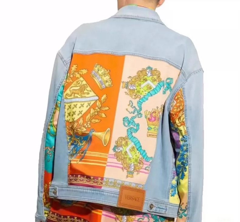 Other Versace Four-piece denim jacket Size US S / EU 44-46 / 1 - 2 Thumbnail