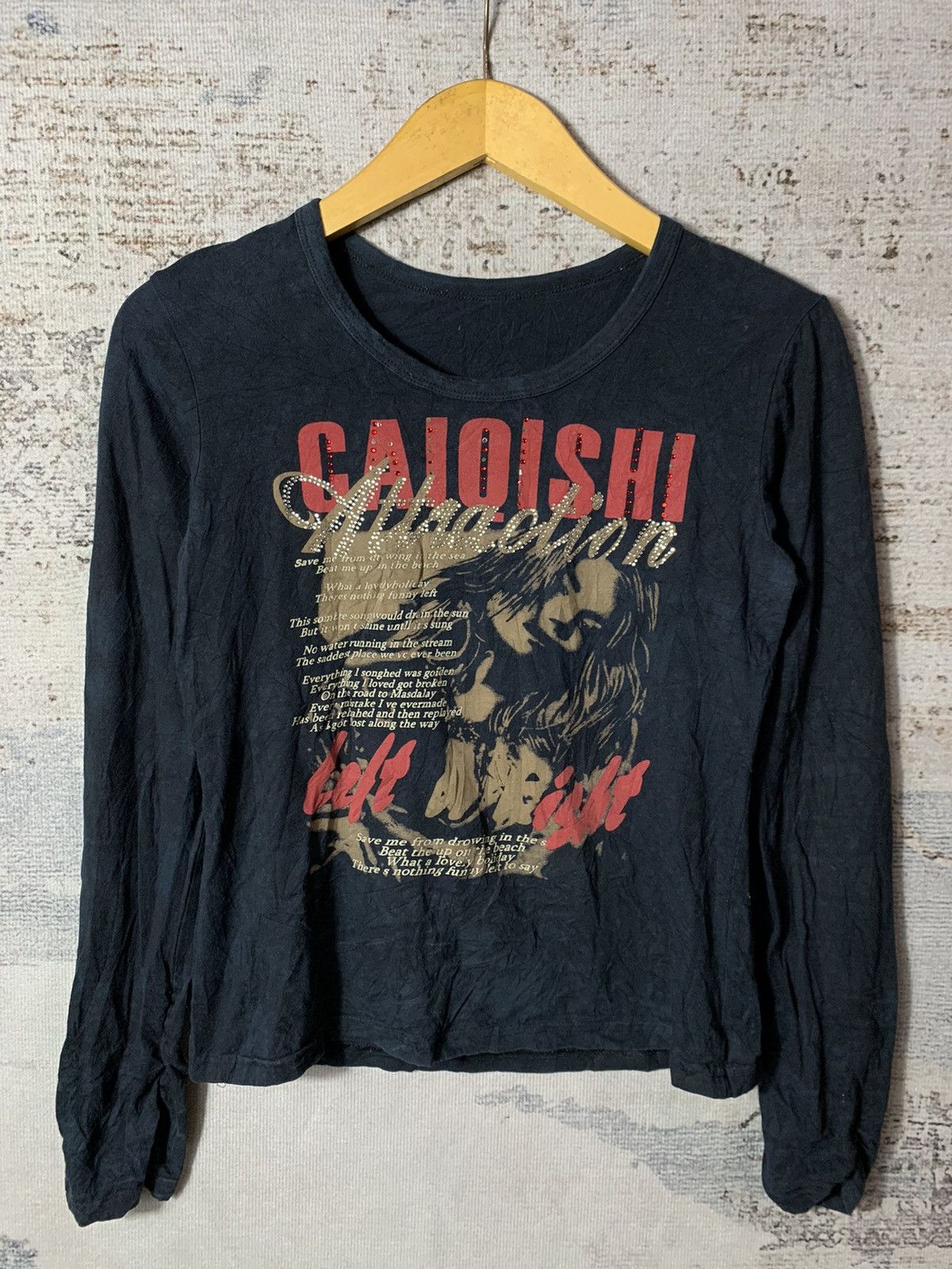 Japanese Brand Gothic Rock Long Sleeve Japanese Undefined Size US S / EU 44-46 / 1 - 1 Thumbnail