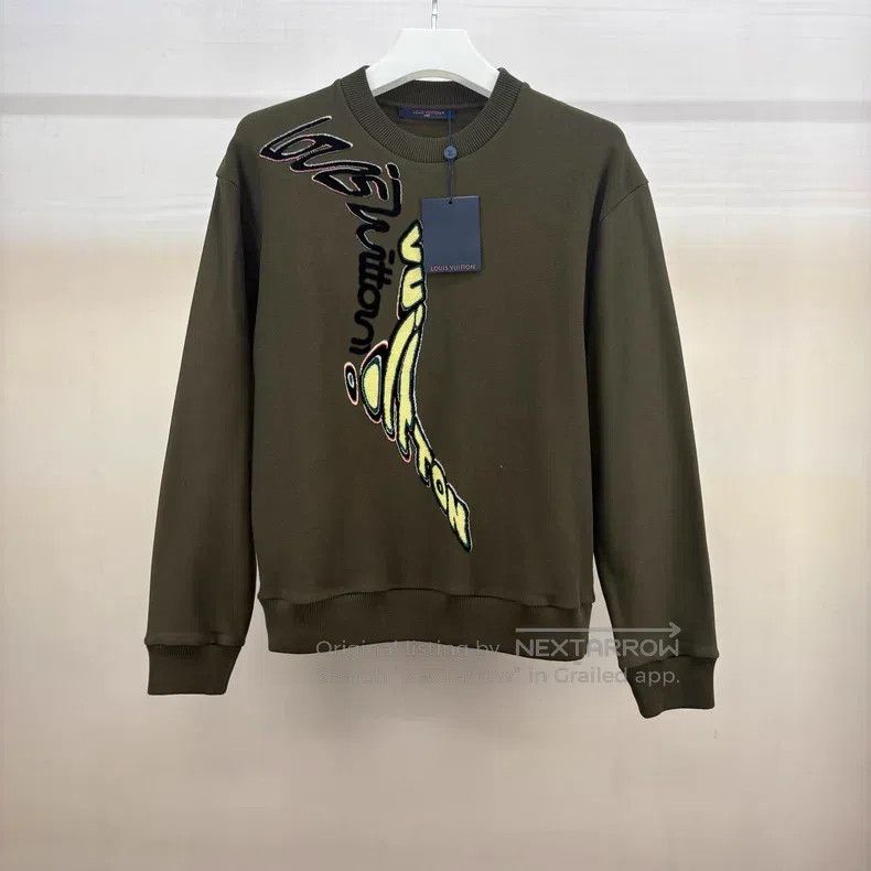 Louis Vuitton Louis Vuitton 23 FW flocked monogrammed embroidered logo s Size US M / EU 48-50 / 2 - 1 Thumbnail