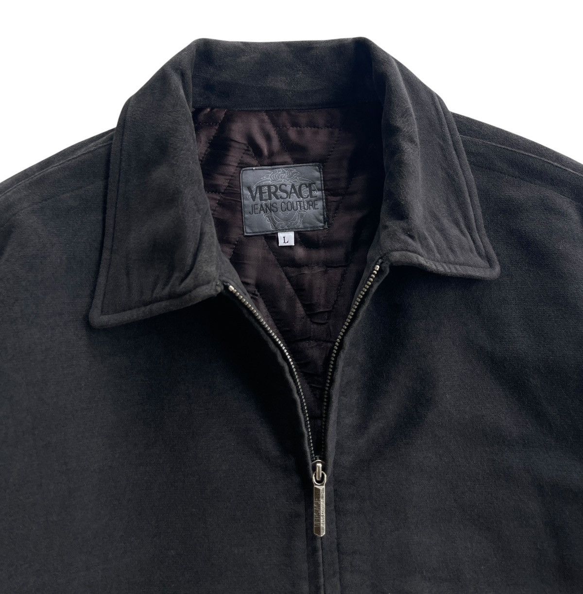 Versace Jeans Couture Versace Jeans Couture Spellout Logo Blouson Jacket Size US L / EU 52-54 / 3 - 5 Thumbnail