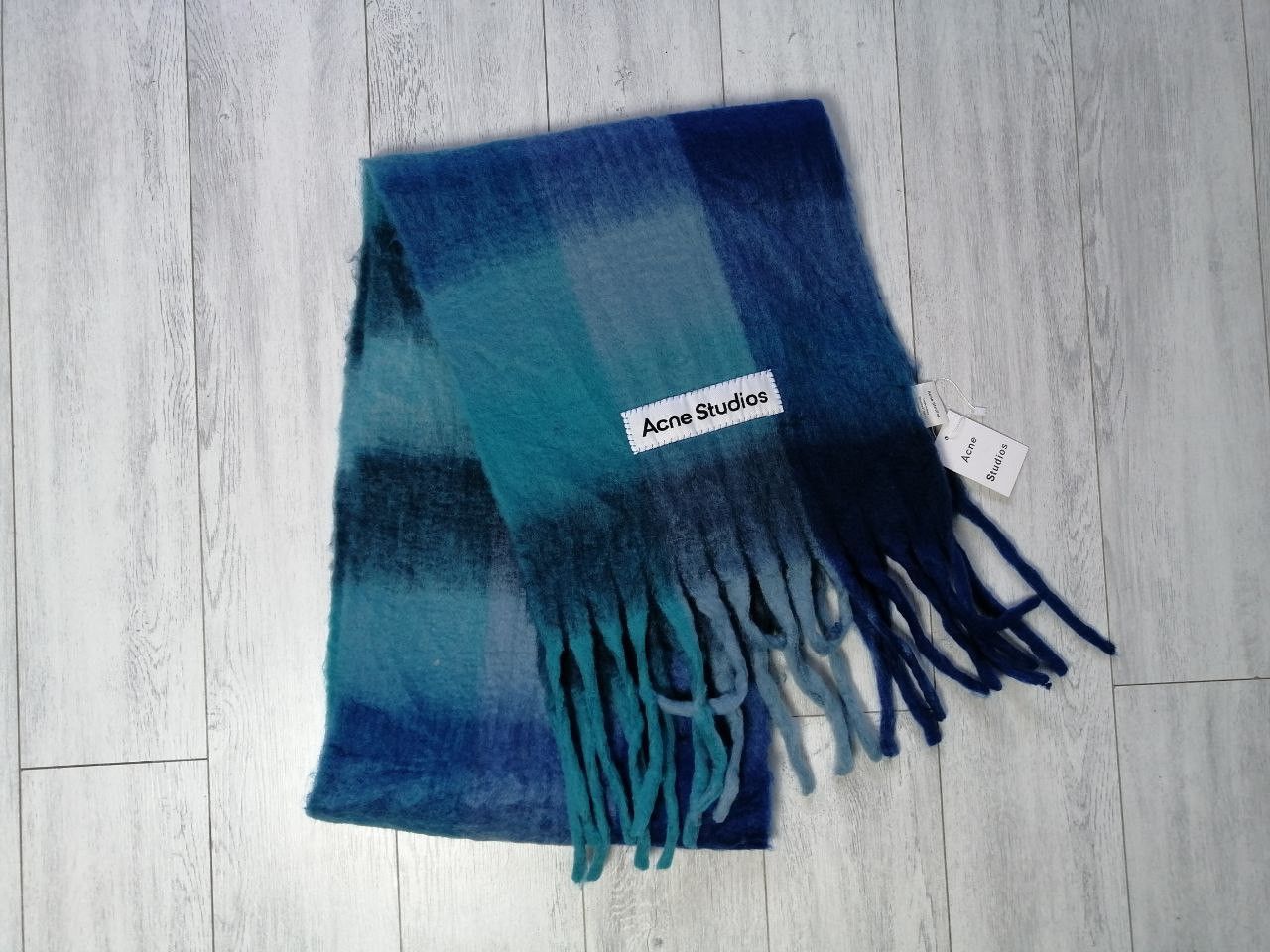 Acne Studios Acne Studios Big One Mohair/Wool and Alpaca Scarf Size ONE SIZE - 1 Thumbnail