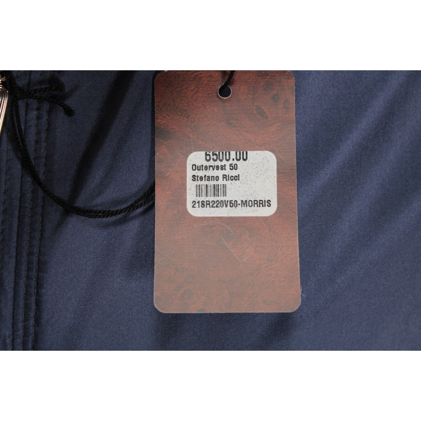 Stefano Ricci Stefano Ricci Vest Size M US In Blue Silk Size US M / EU 48-50 / 2 - 7 Thumbnail