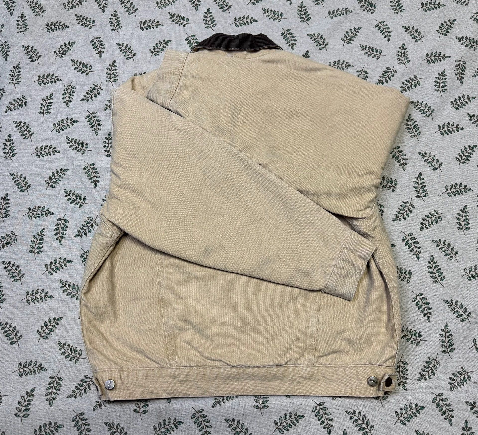 Carhartt Vintage Carhartt J10 JB0695 Wheat L 1997 Washed Jacket Size US L / EU 52-54 / 3 - 6 Thumbnail