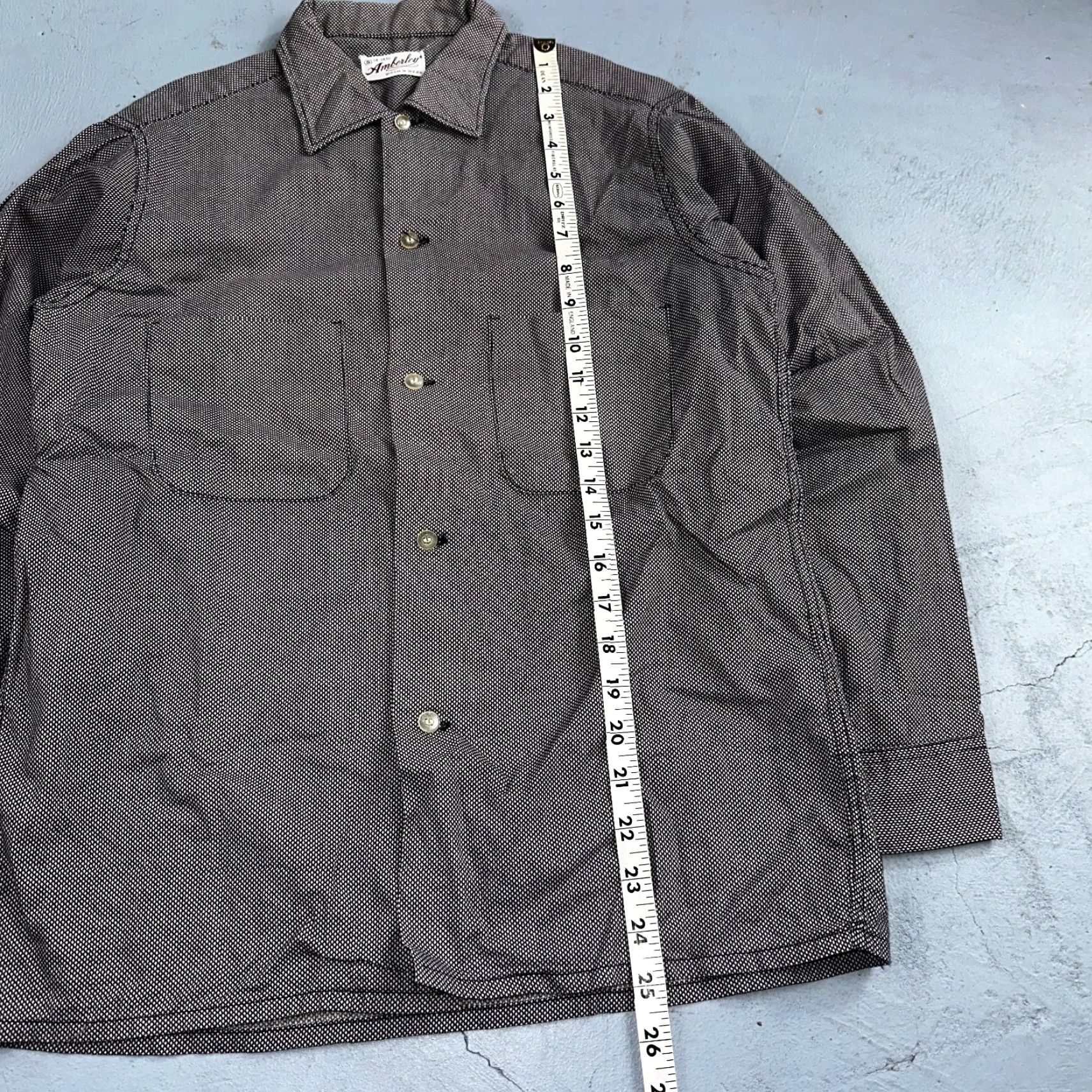 Vintage VINTAGE Amberley Rockabilly Shirt Long Sleeve 1940s Casual S Mens Size US S / EU 44-46 / 1 - 2 Thumbnail