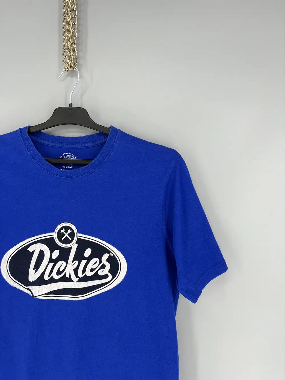 Dickies Vintage Dickies Blue Tee T-Shirt Classic Big Logo Size M Size US M / EU 48-50 / 2 - 5 Thumbnail