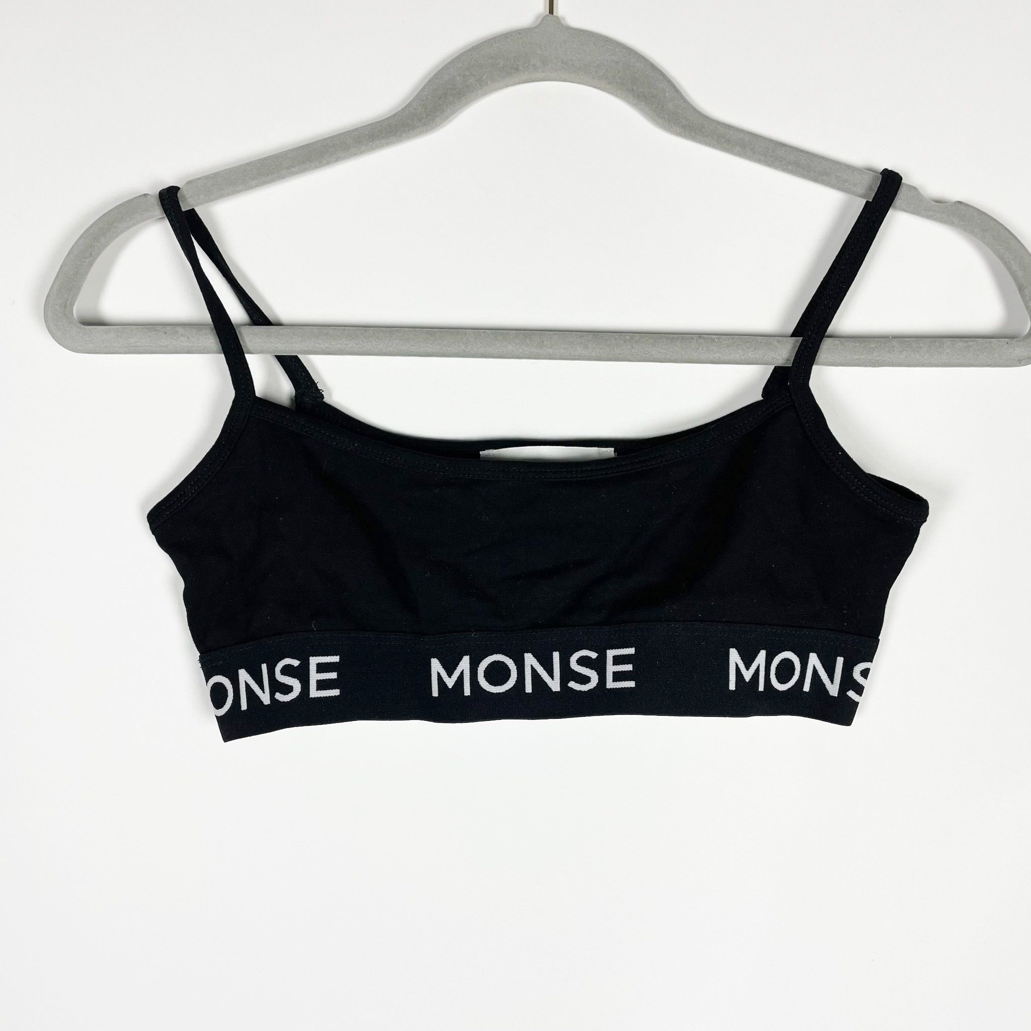 MONSE Monse Logo Print Pattern Tape Tank Strap Size S / US 4 / IT 40 - 1 Thumbnail
