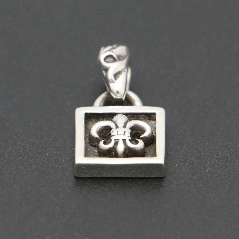 Chrome Hearts OFFER OK🔥CHROME HEARTS FRAMED FLEUR PENDANT silver Size ONE SIZE - 3 Thumbnail