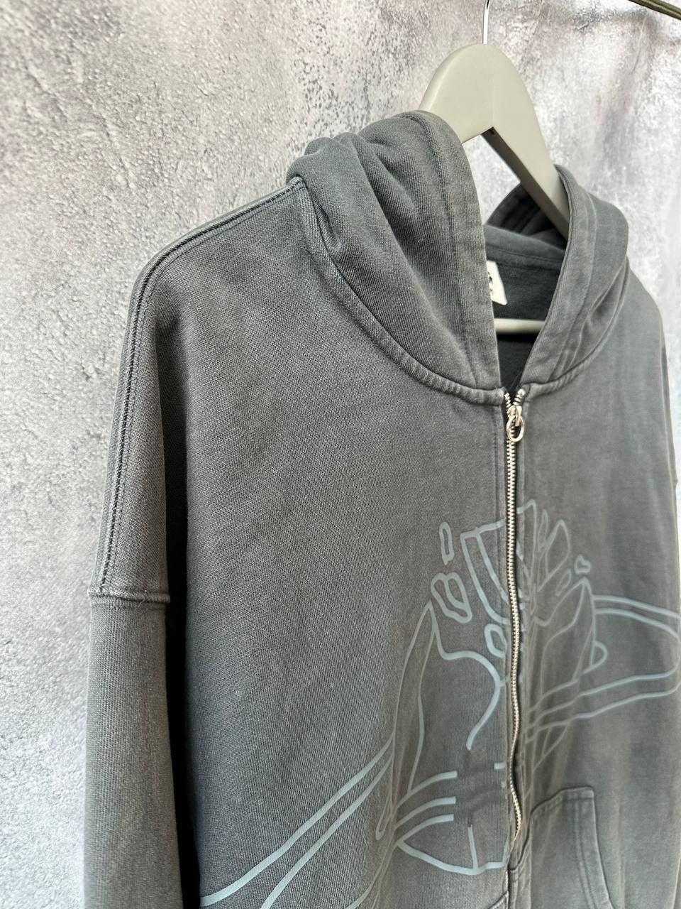 Broken Planet Broken Planet Outer Space Gray Zipper Hoodie Oversized Size US M / EU 48-50 / 2 - 4 Thumbnail