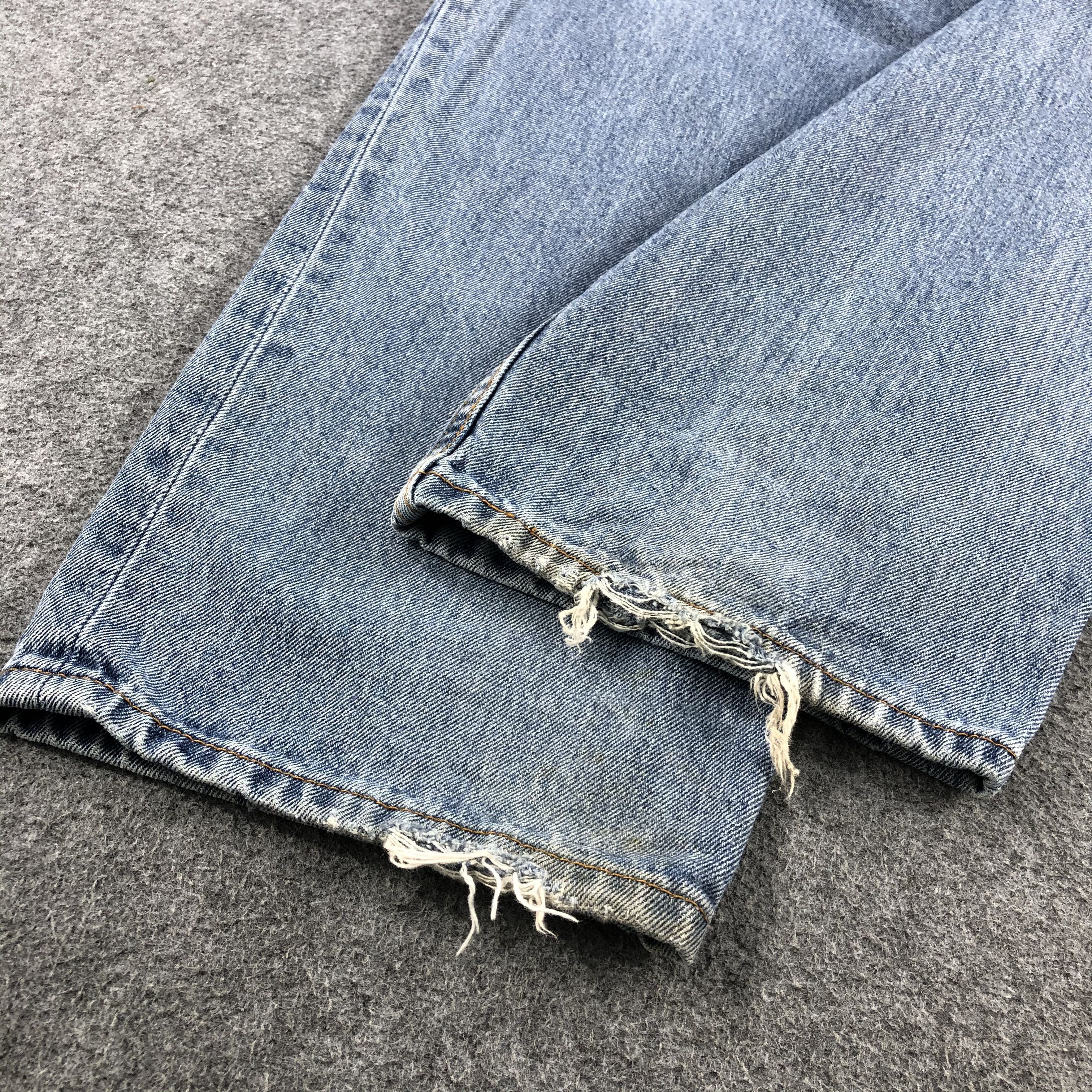 Levi's × Vintage Vintage Levis 550 Light Wash Jeans-JM1285 Size US 42 / EU 58 - 5 Thumbnail