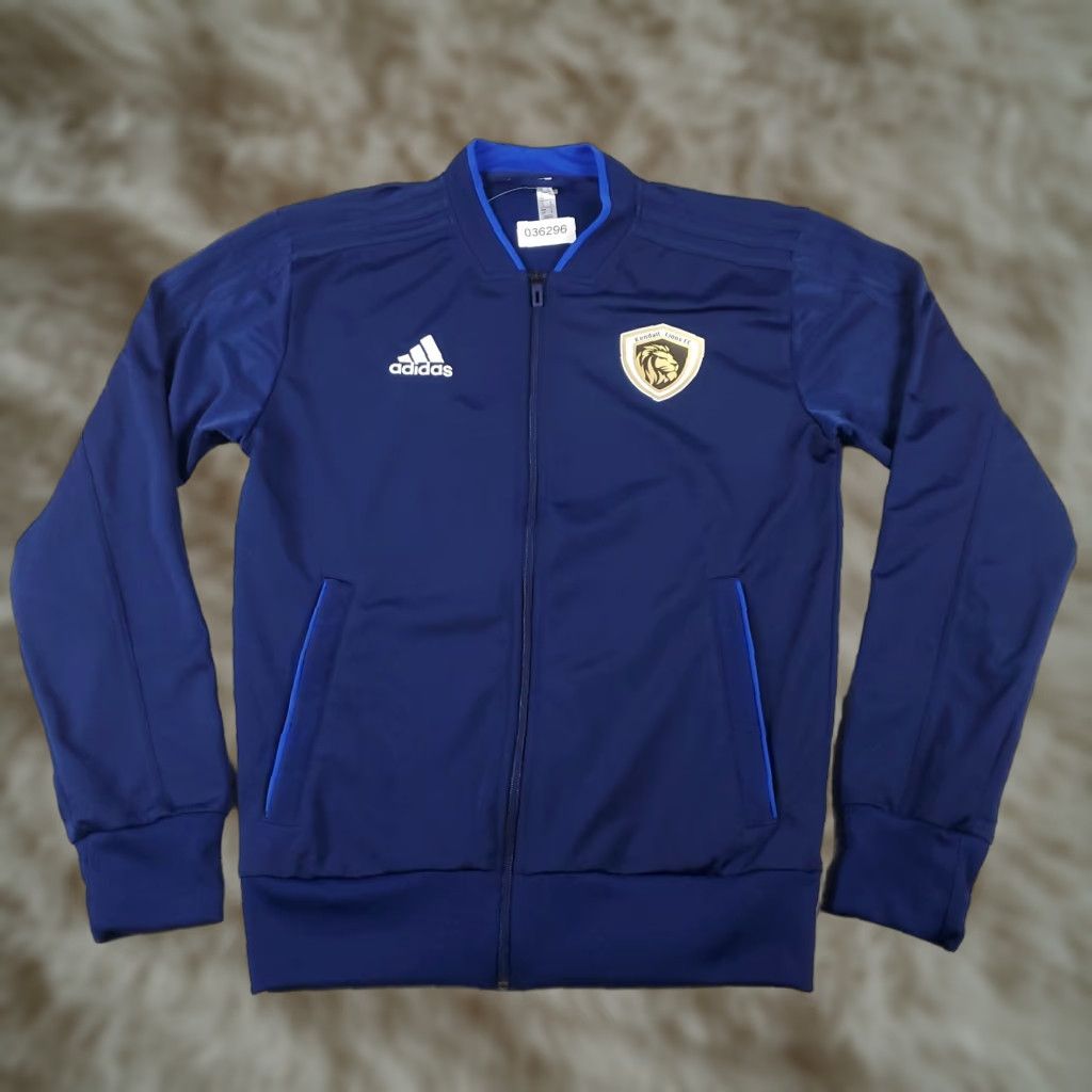 Adidas VINTAGE Adidas Jacket Mens Small Blue Kendall Full Zip Up Track Sweater Sweatshirt Size US S / EU 44-46 / 1 - 1 Thumbnail