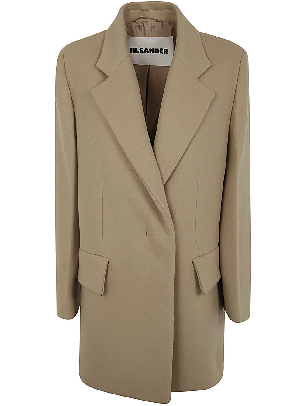 Jil Sander SHORT DOUBLE BREASTED TAILOR MADE CROMBIE Size XS / US 0-2 / IT 36-38 - 1 Thumbnail