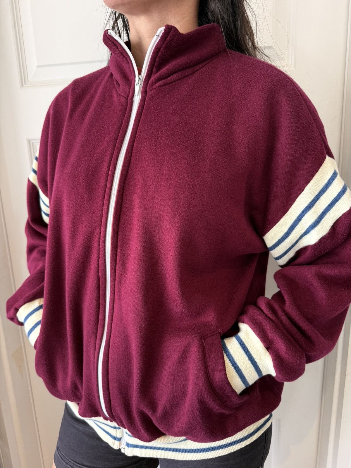 Wilson 80s/90s Vintage Wilson Tennis Jacket Size US L / EU 52-54 / 3 - 3 Thumbnail