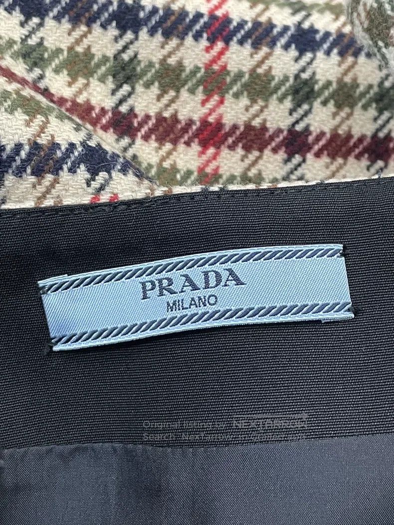 Prada Prada Bird check wool suspender vest skirt Size XS / US 0-2 / IT 36-38 - 5 Thumbnail