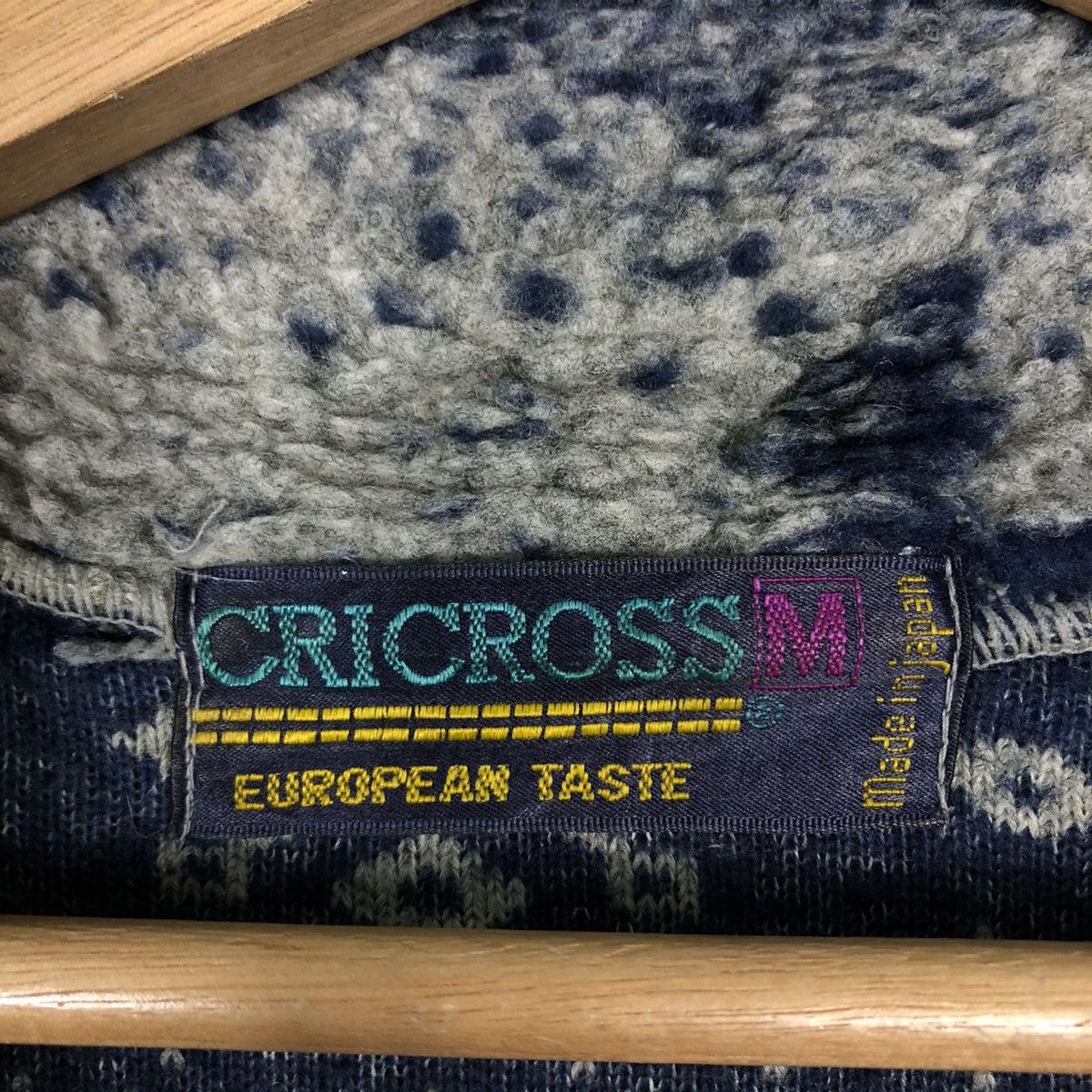 Japanese Brand 🔥90’s Vintage Fleece Pullover Sweatshirt Navajo Criccross Size US M / EU 48-50 / 2 - 10 Thumbnail