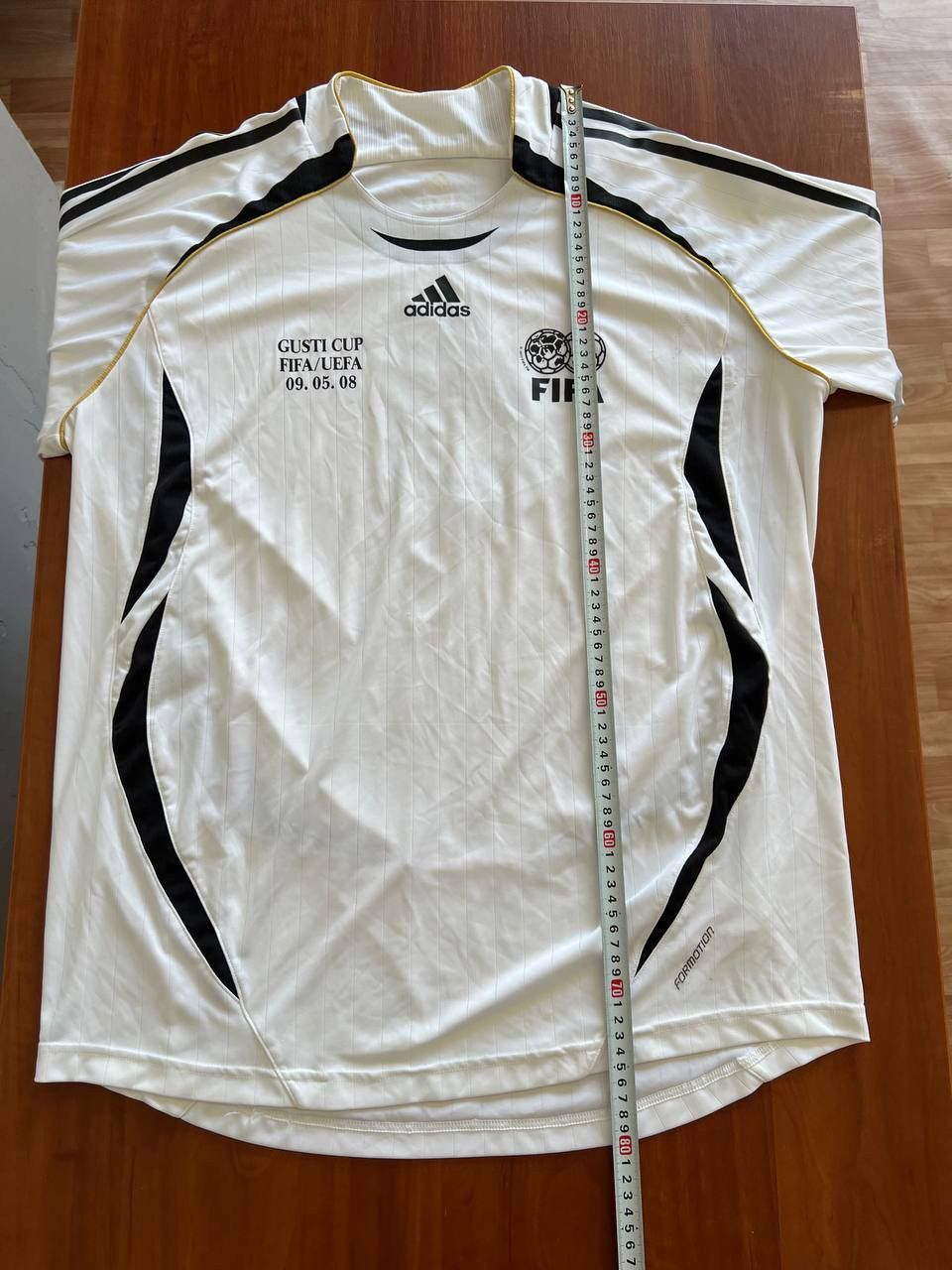 2008 RARE SPECIAL FIFA WORLD STARS #4 MATCH WORN JERSEY XL