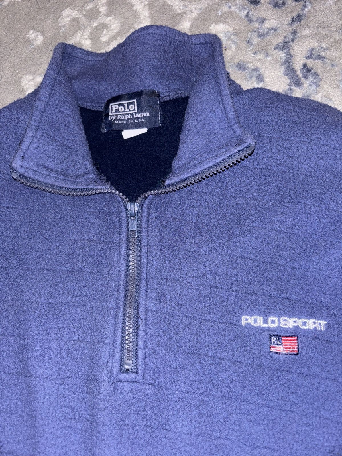 Ralph Lauren Sport Vintage ralph lauren polo sport quarter zip Size US XL / EU 56 / 4 - 2 Thumbnail