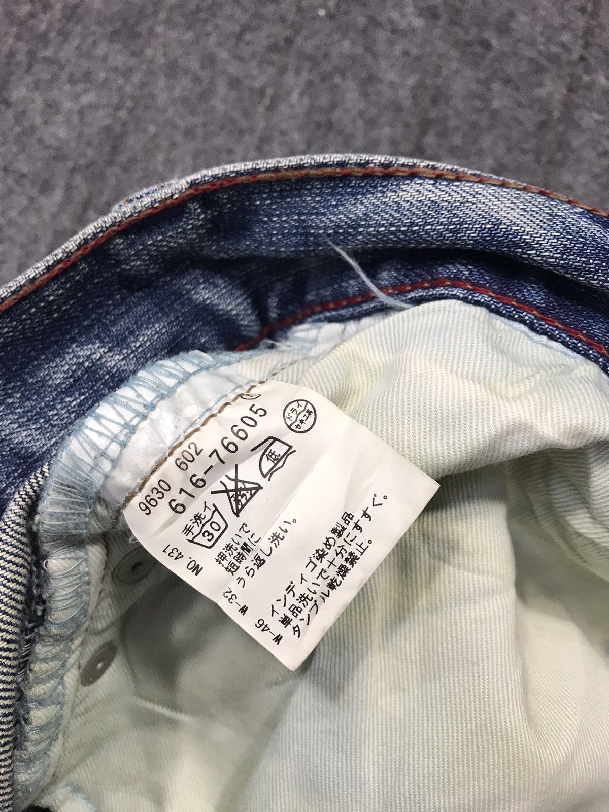 Japanese Brand Takeo Kikuchi The Shop TK Mix Piece Straight Cut Size US 32 / EU 48 - 9 Thumbnail