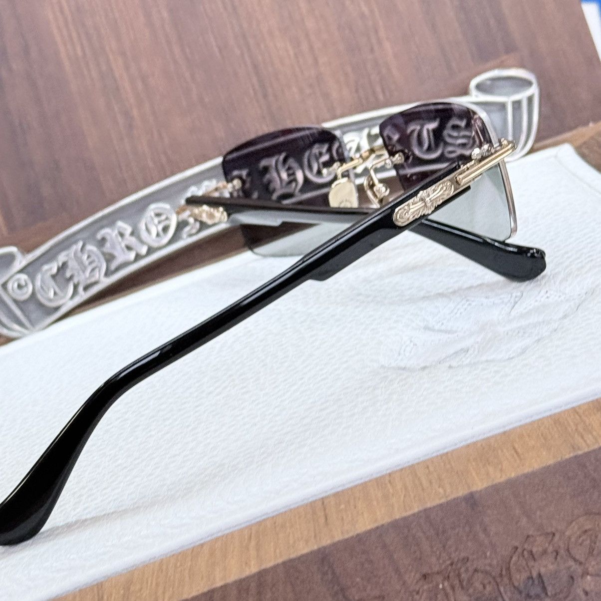 Chrome Hearts Chrome Hearts Deep l Sunglasses Size ONE SIZE - 10 Thumbnail